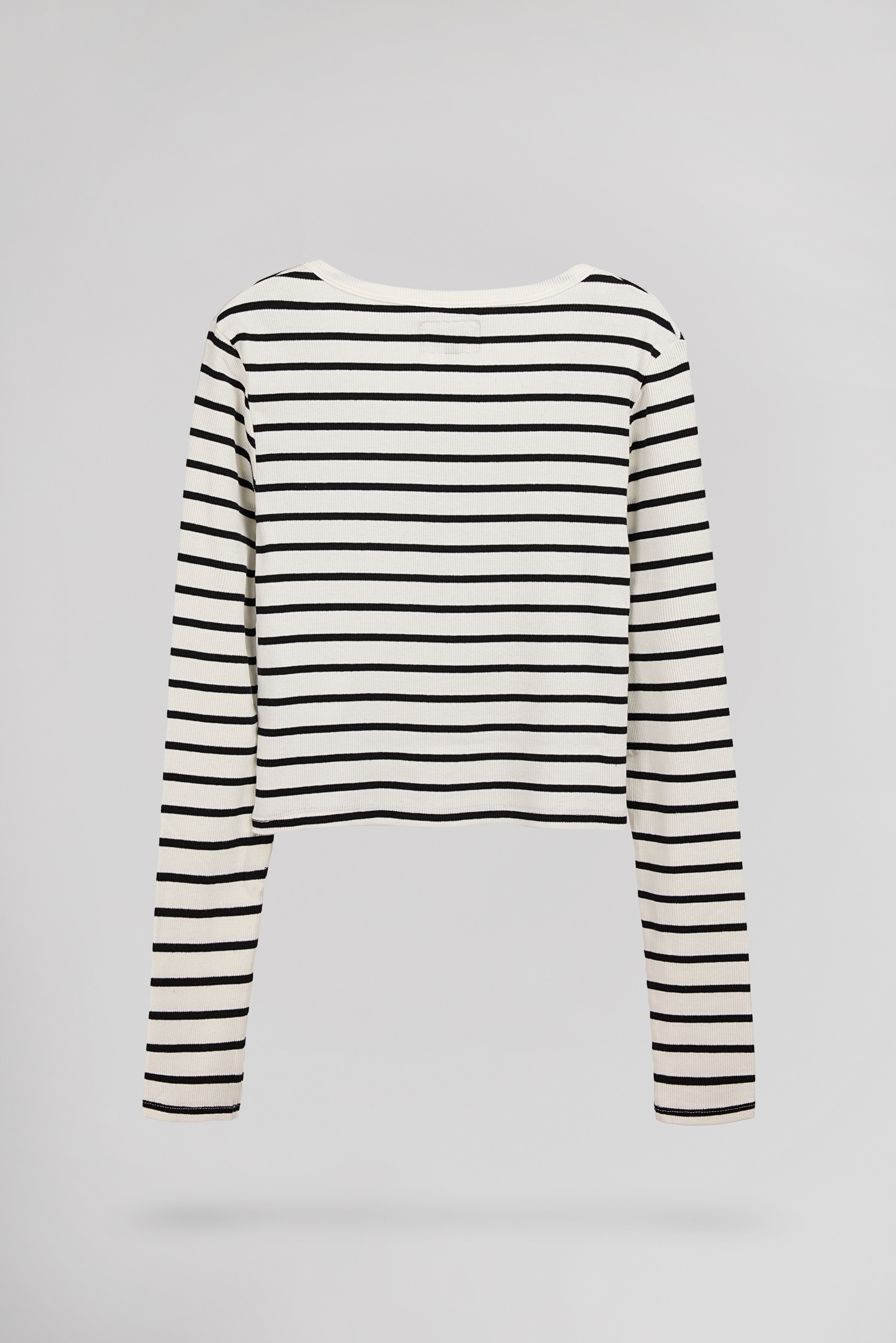 Teddy Smith T-Arya ML t-shirt femme white rayé