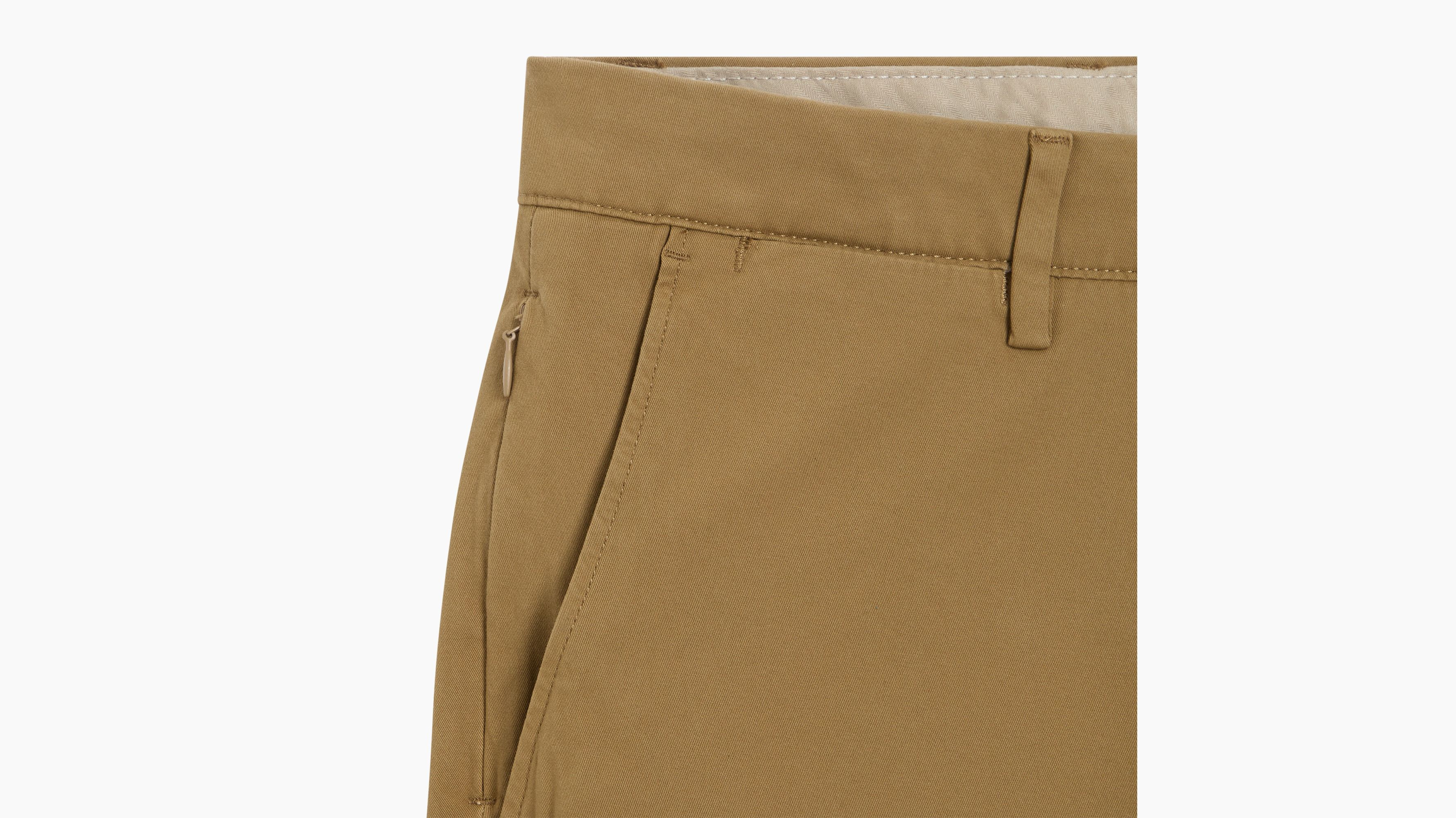 Dockers Crafted Khaki chino slim marron Ermine