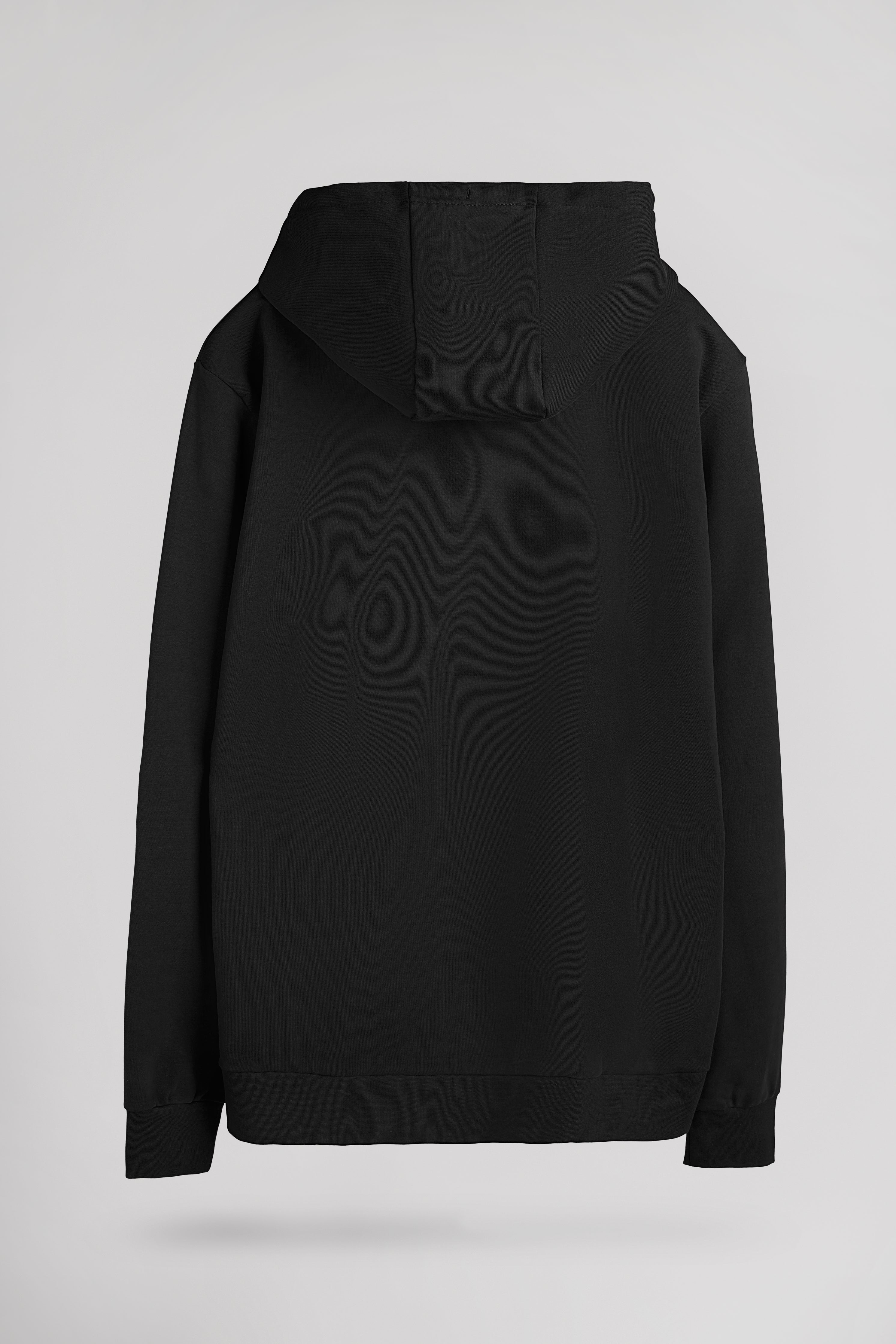 Teddy Smith S-Company Hoody sweat capuche noir interlock