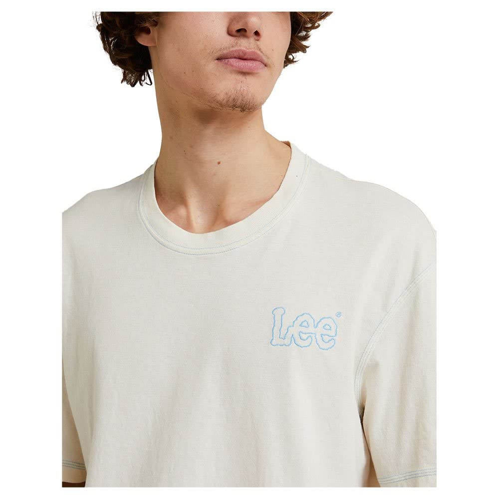 Lee Saisonnier Lâche t-shirt homme XXL écru