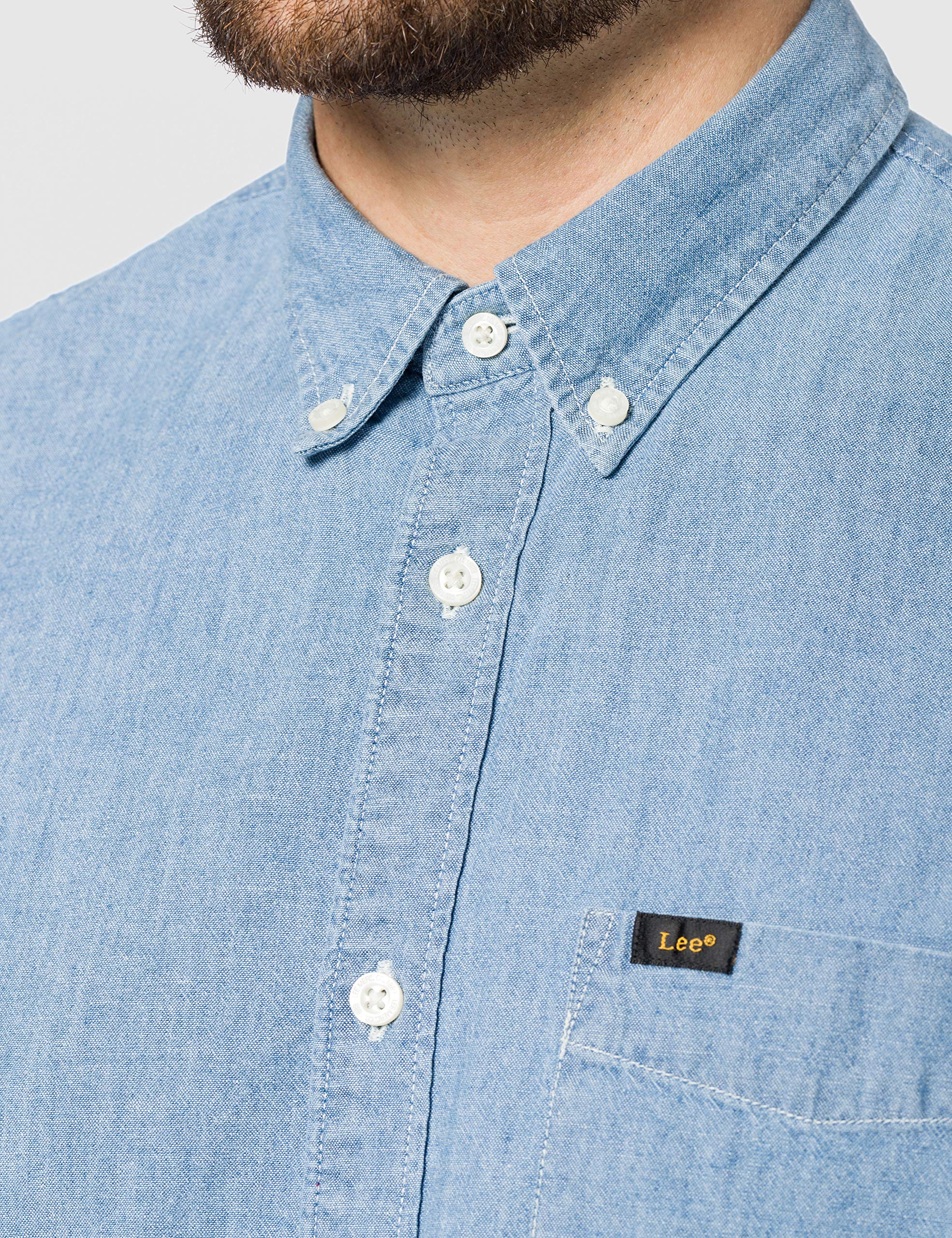 Lee Button Down chemise homme coupe droite