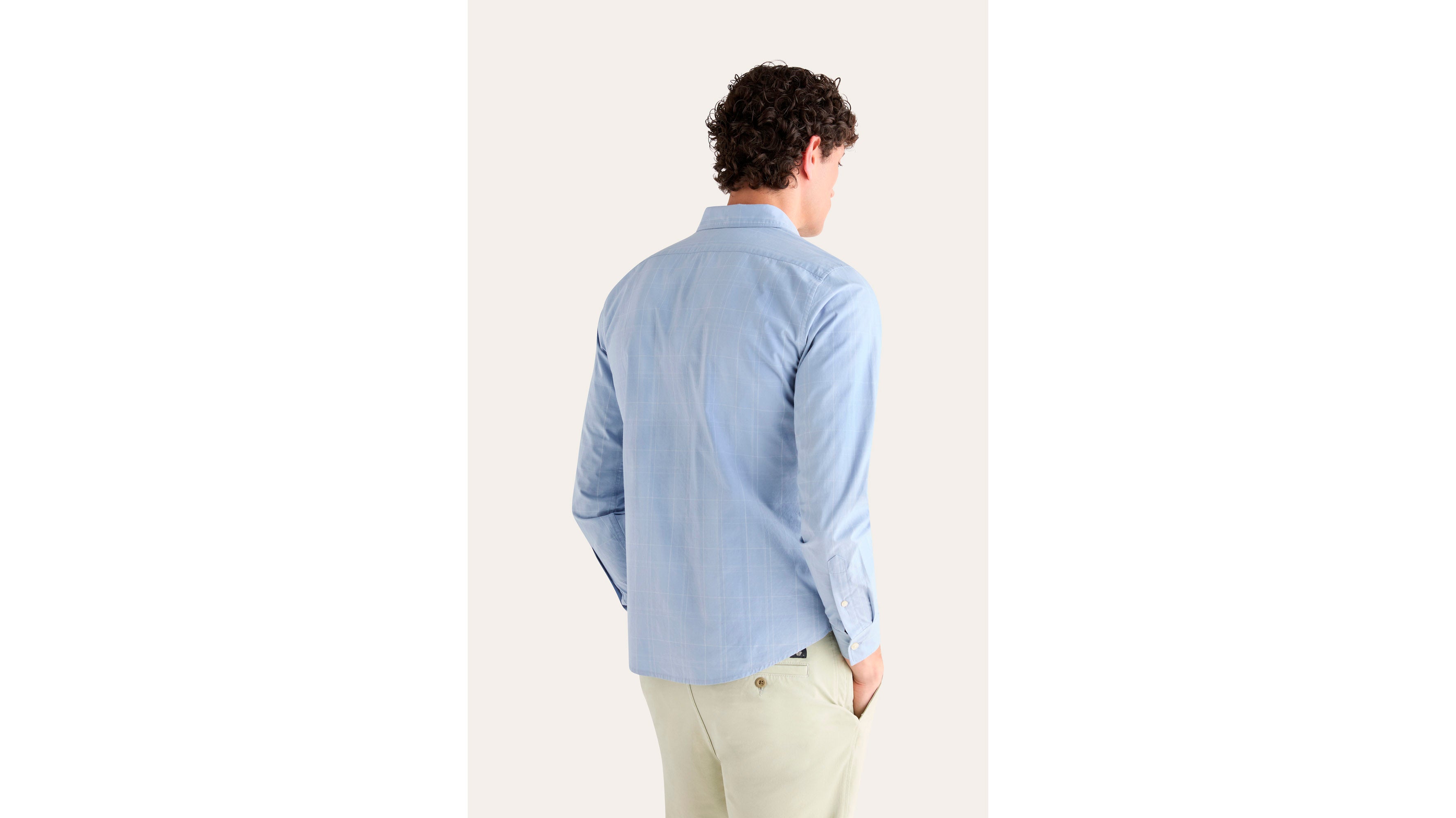 Dockers Ultimate Slim chemise bleue homme