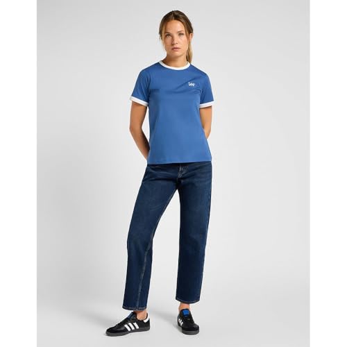 Lee Ringer Tee t-shirt femme bleu regular