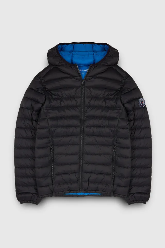 Teddy Smith Blighter blouson noir à capuche léger