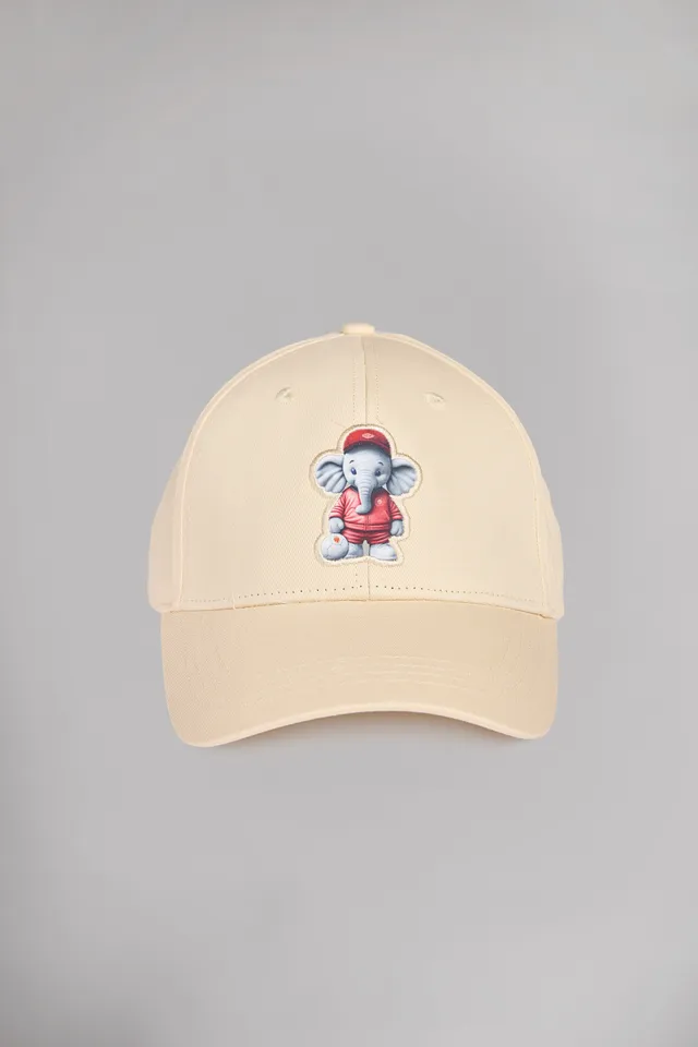Teddy Smith C-Mascotte casquette cream twill coton