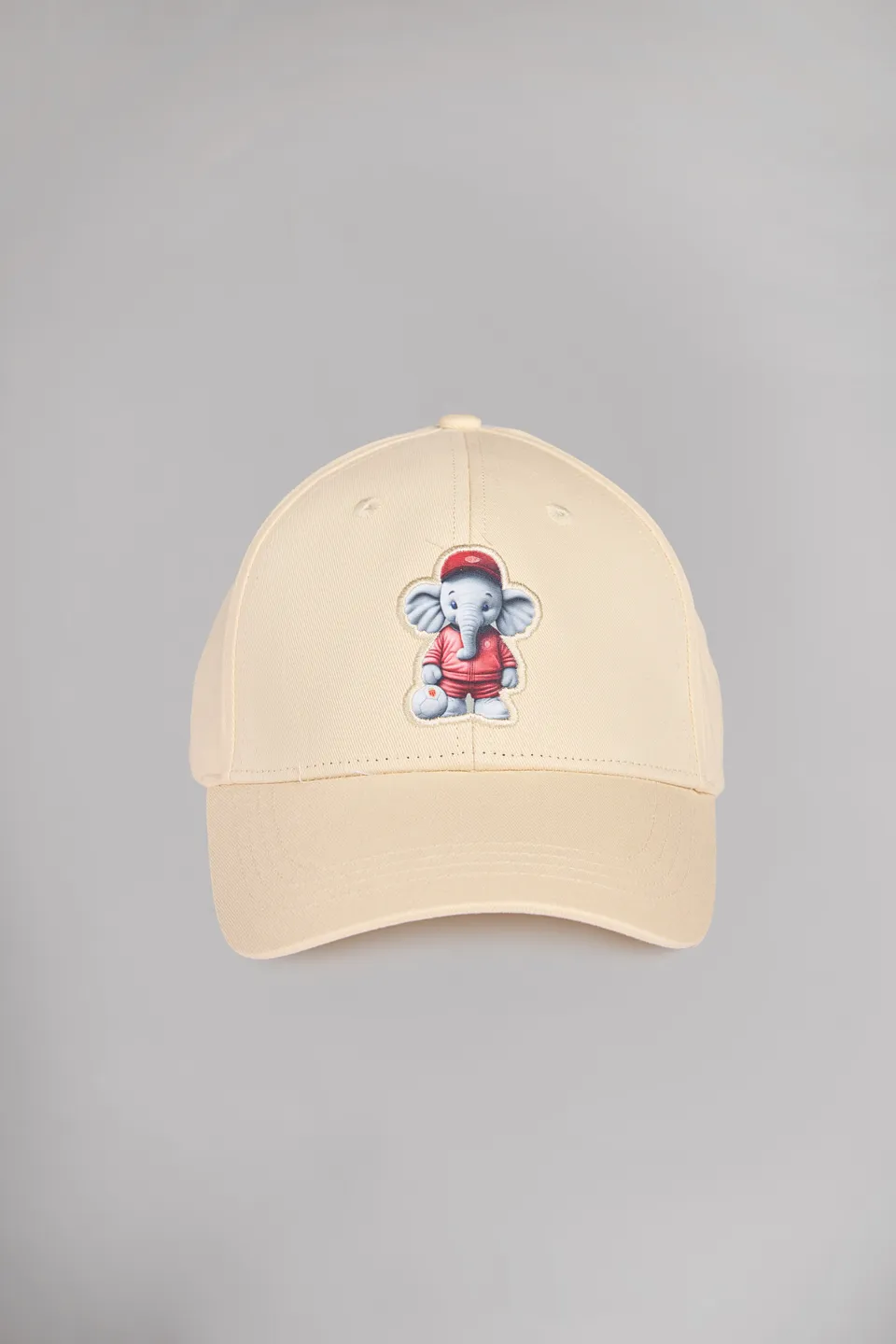 Teddy Smith C-Mascotte casquette cream twill coton
