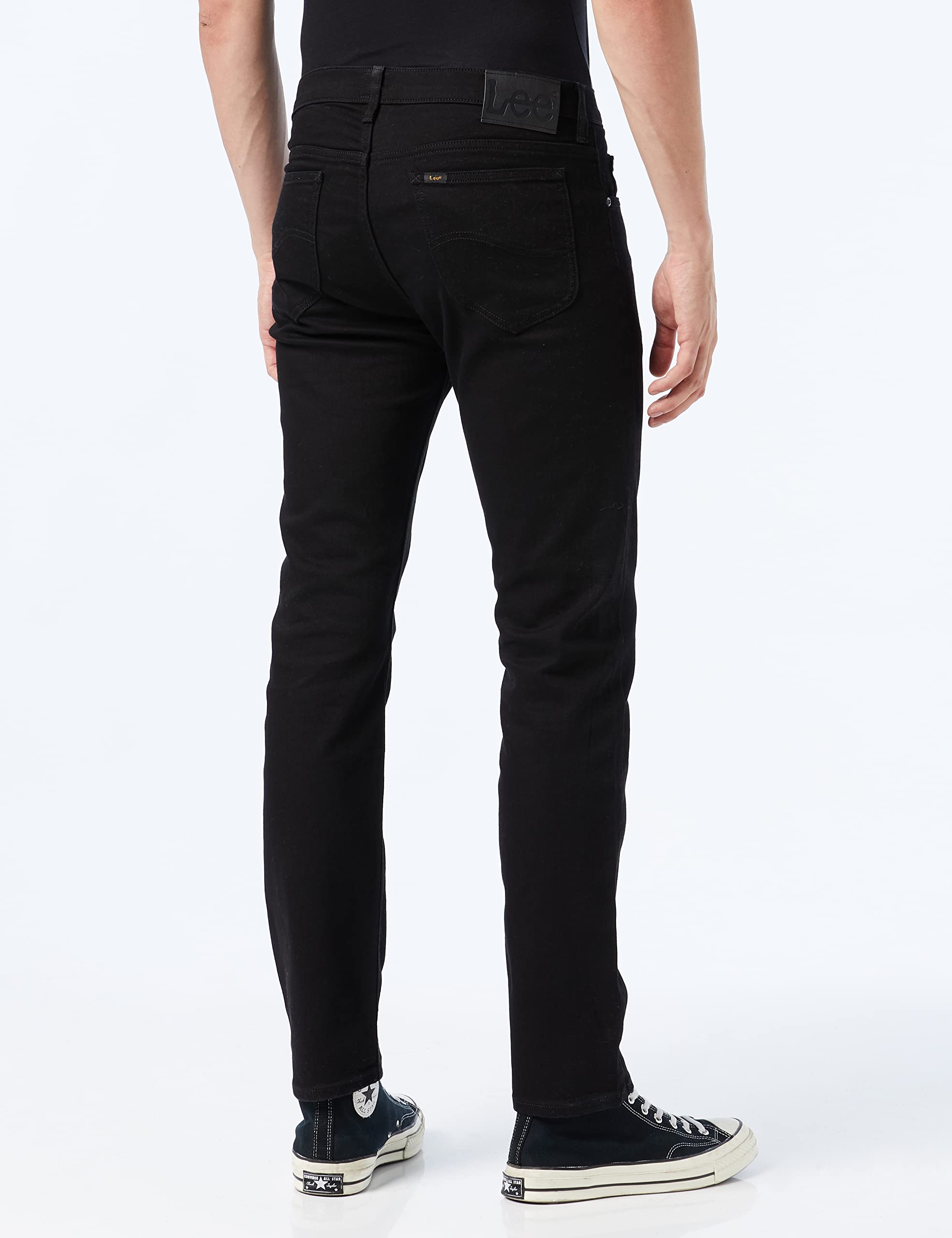 Lee Rider jean homme slim noir rinse 12,5 Oz
