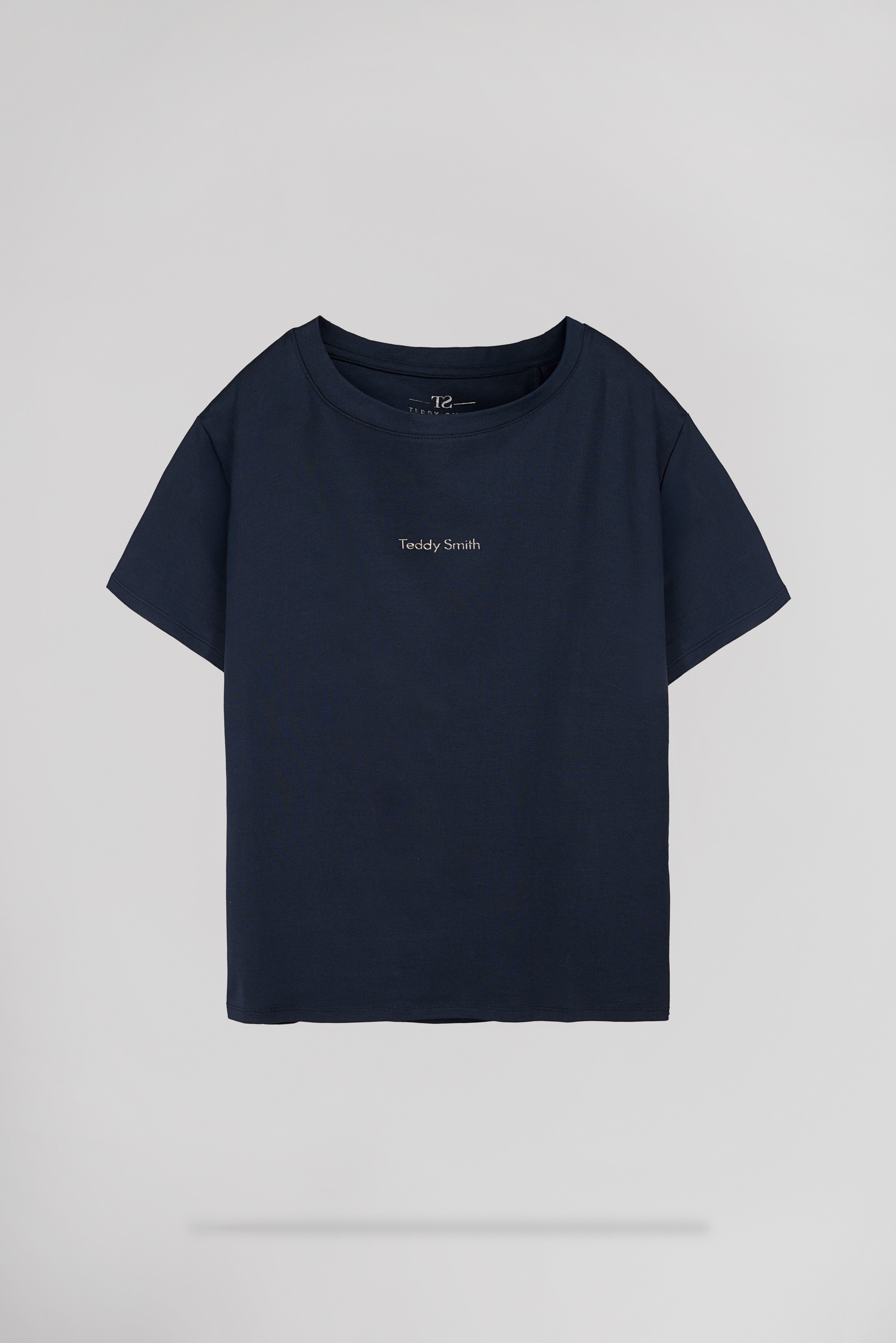 Teddy Smith T-Ribelle MC t-shirt col rond femme Total Navy