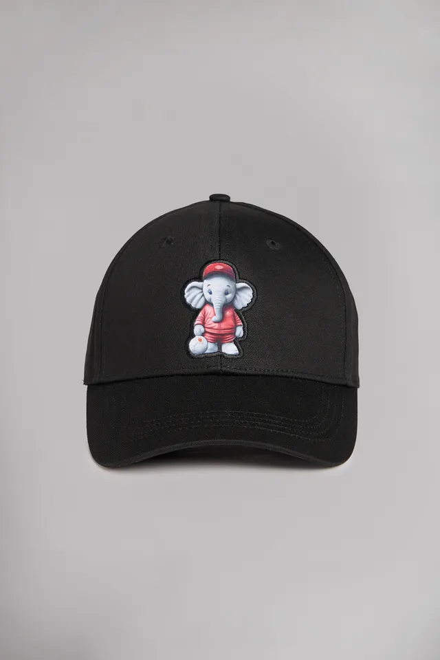 Teddy Smith C-Mascotte casquette noire coton taille unique