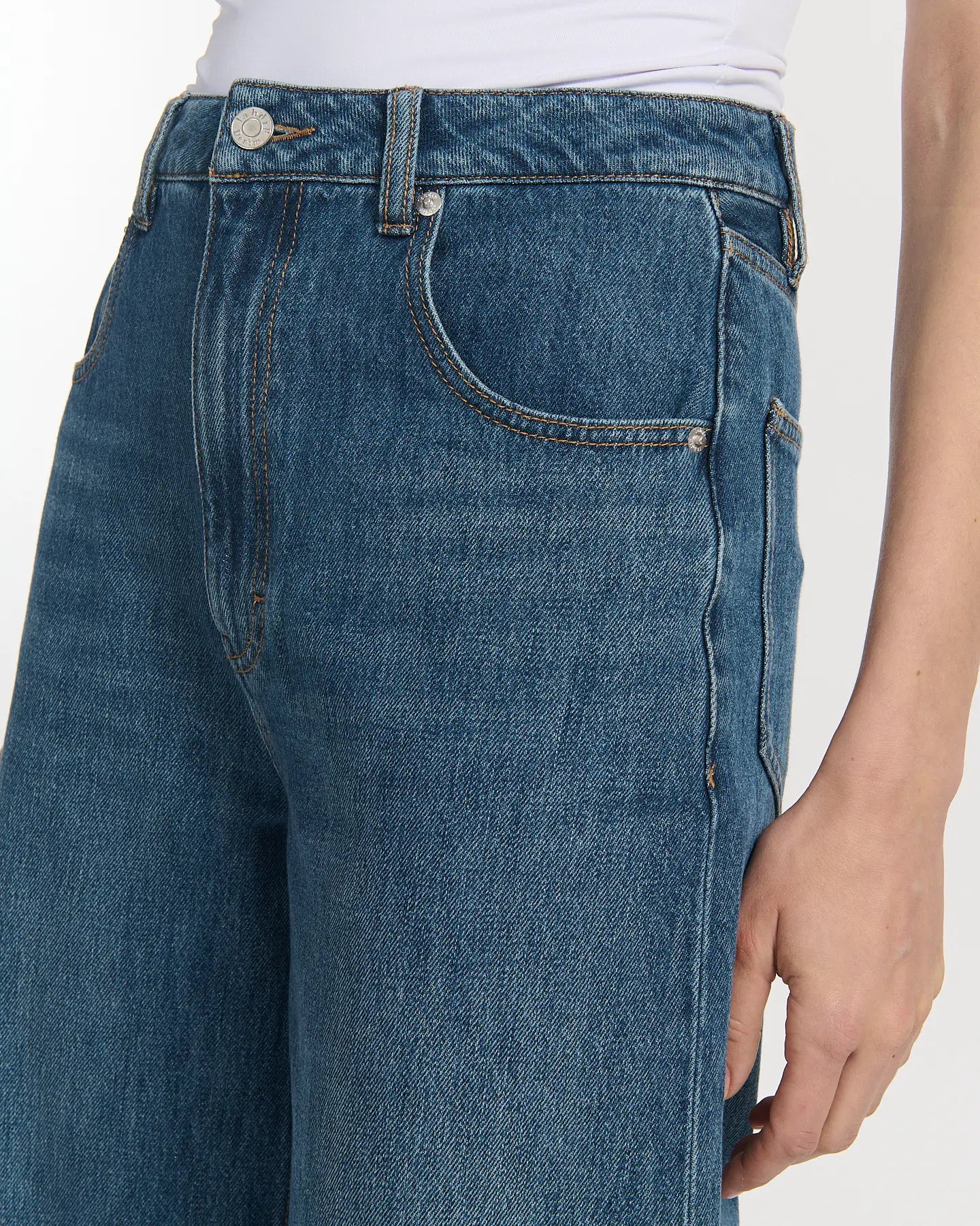 Labdip Wilo Denim IN 30 Mid Blue jean baggy bleu