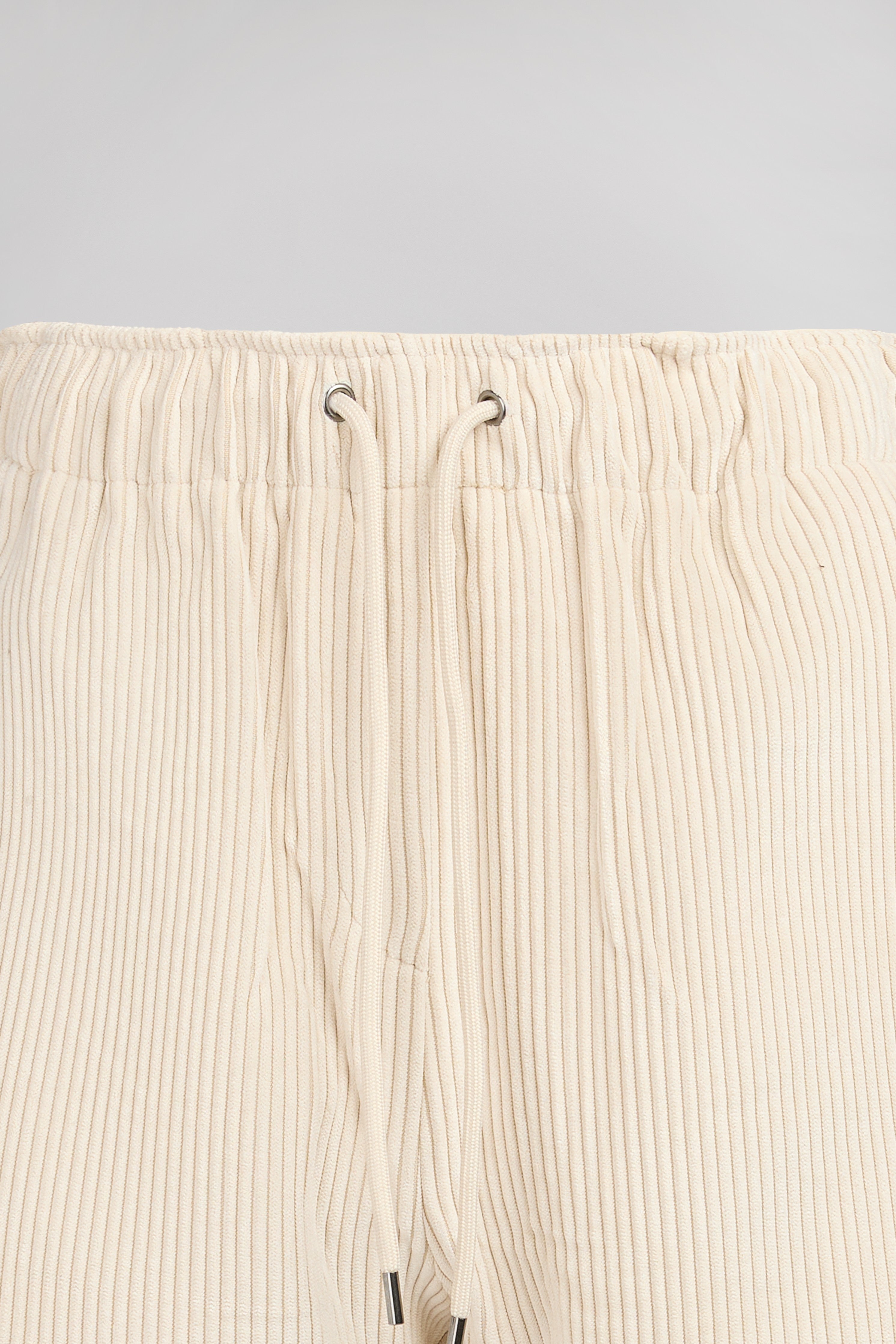 Teddy Velours Beige Clair pantalon velours femme taille élastiquée