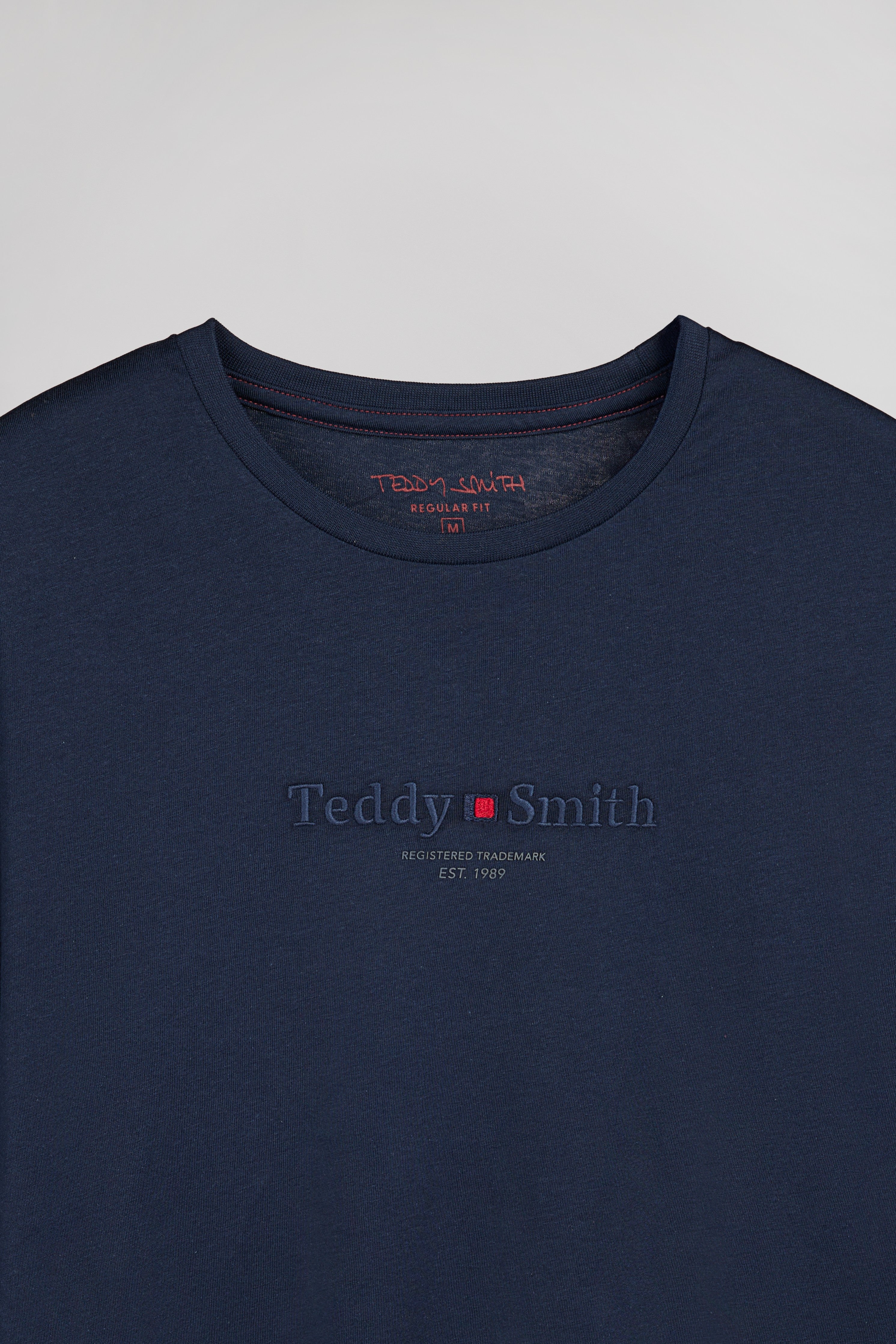 Teddy Smith T-Jim ML t-shirt manches longues navy coton