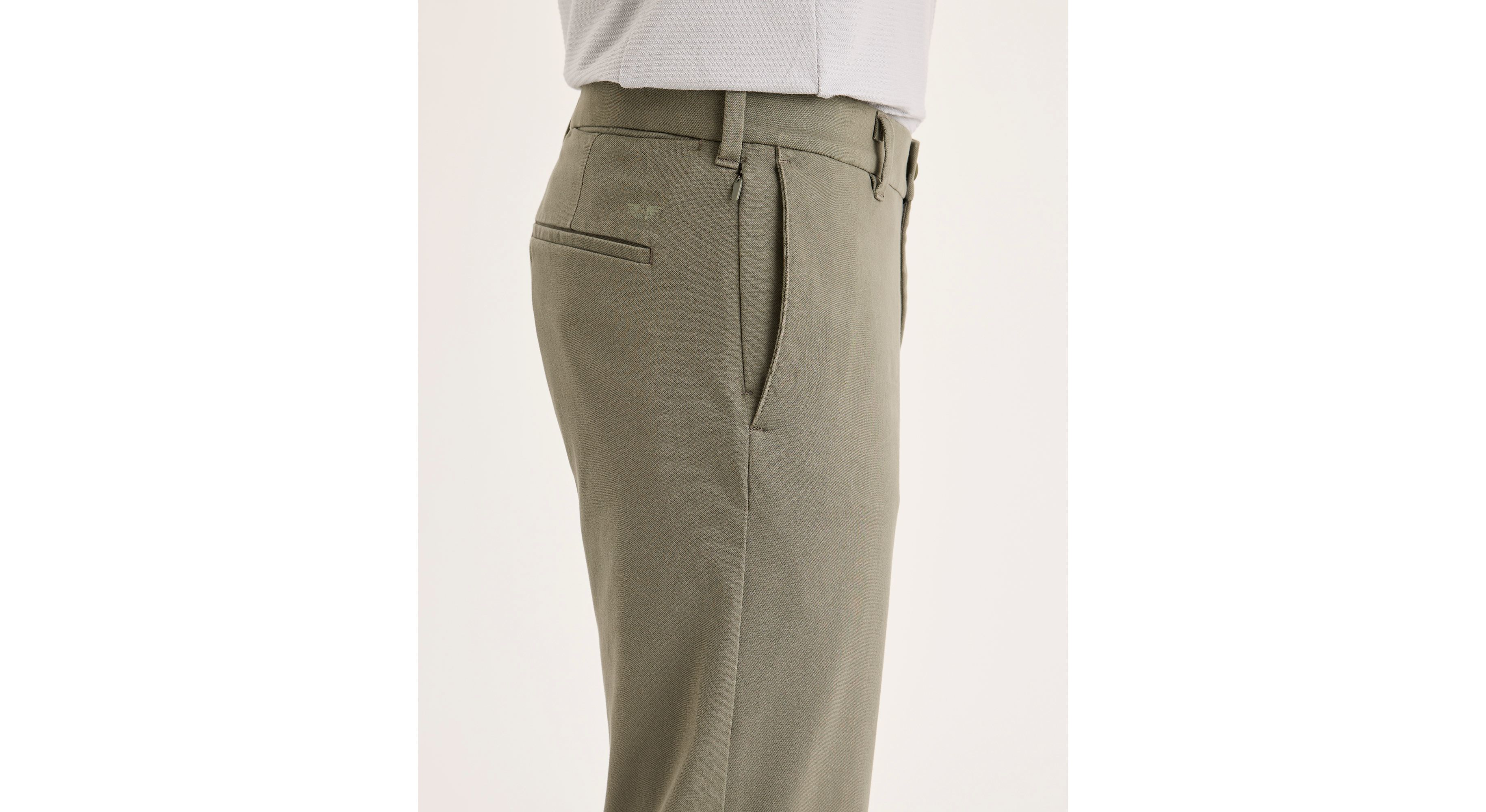 Dockers Go Activeflex chino homme slim vert camo