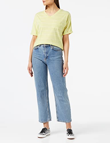 Lee Striped Yarn Dye Tee t-shirt femme Lime Juice à rayures