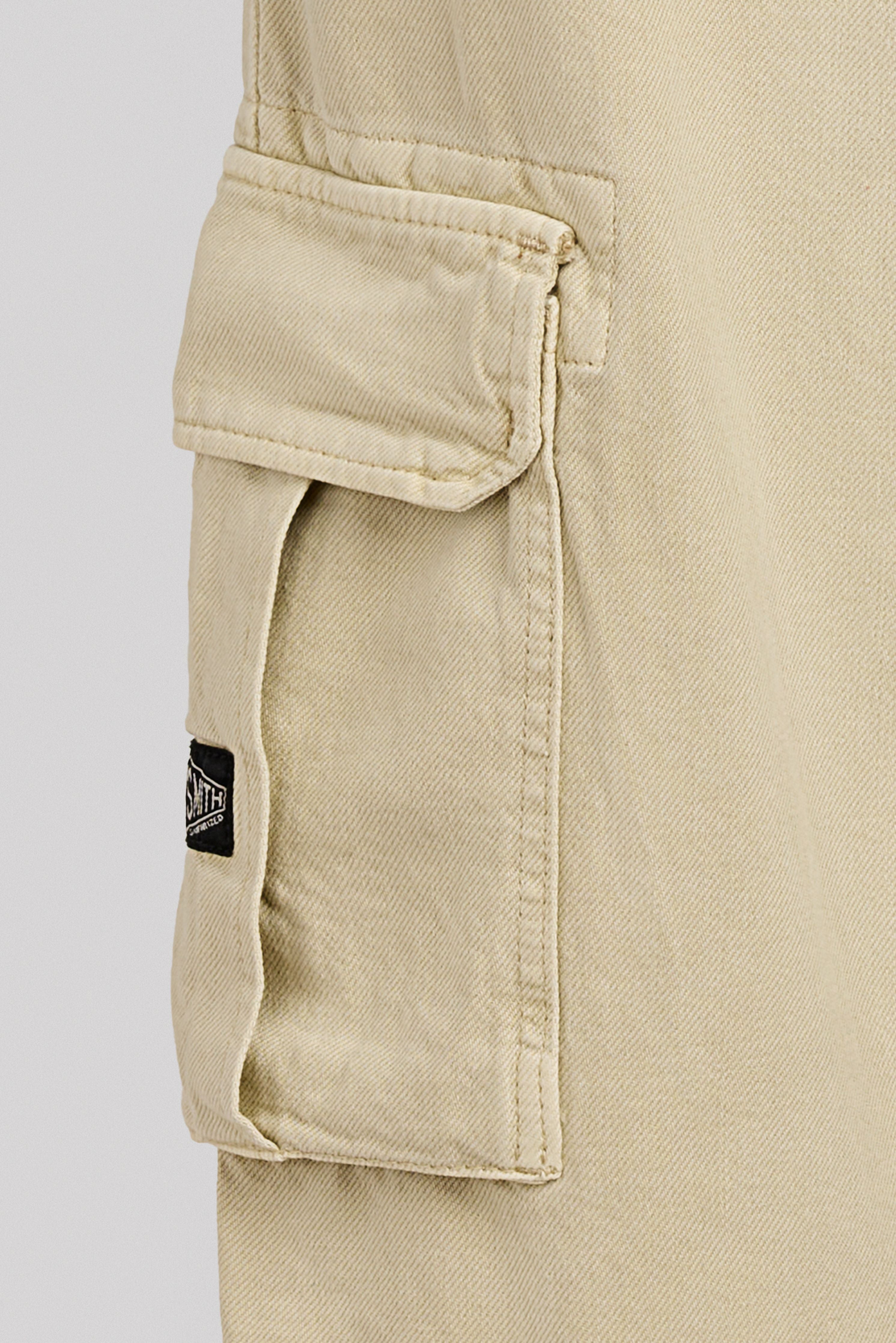 Teddy Smith P-Ryde Cargo JR pantalon beige velours