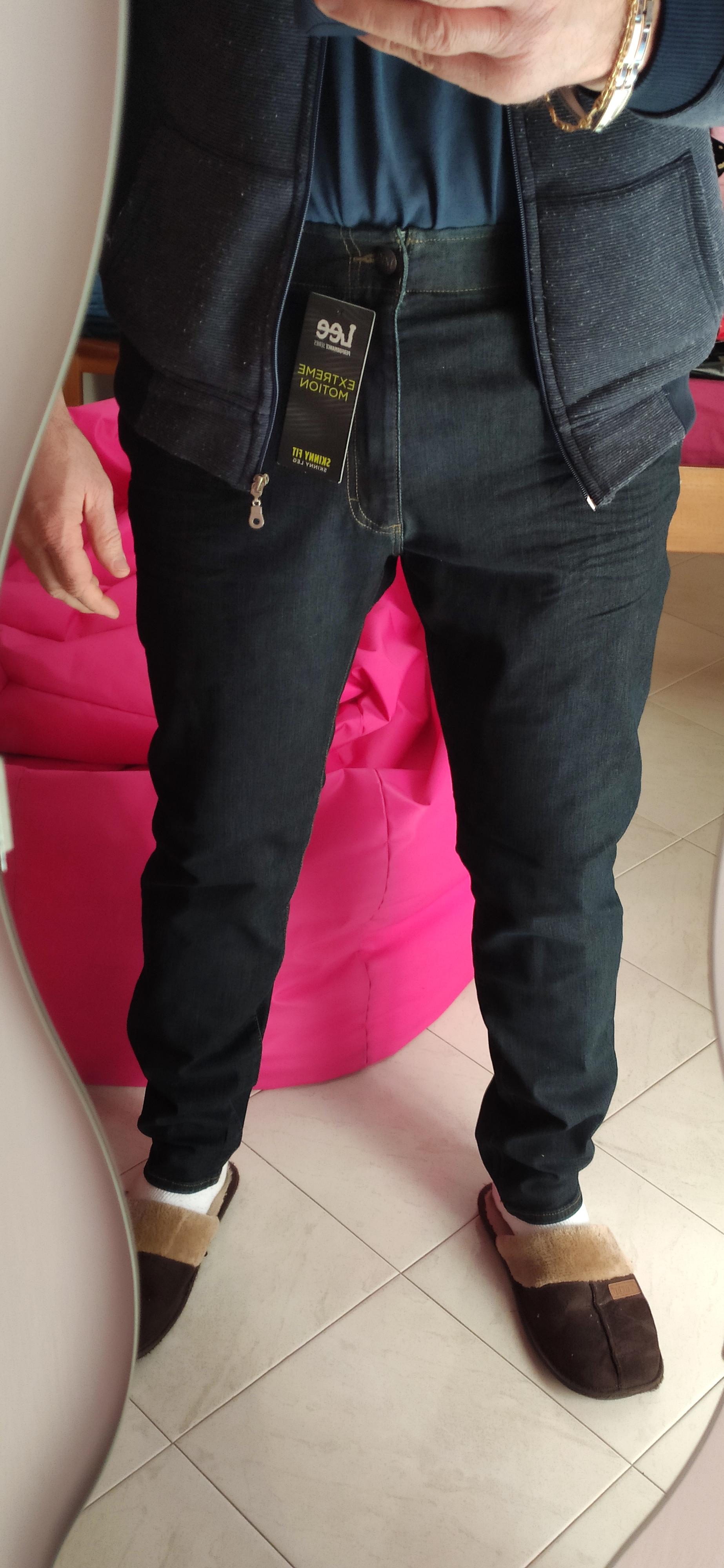 Lee Extreme Motion jean skinny homme stretch coton