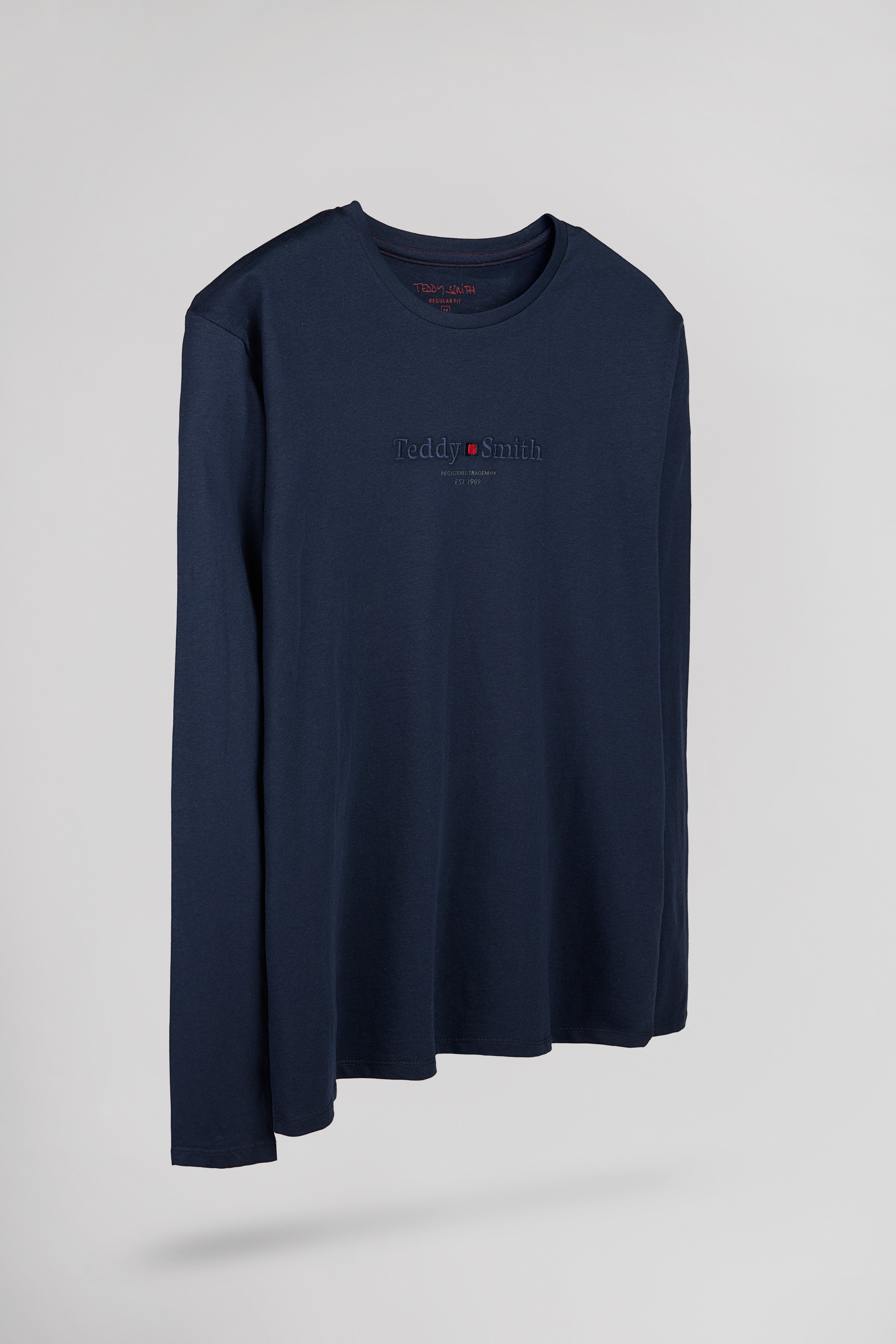 Teddy Smith T-Jim ML t-shirt manches longues navy coton