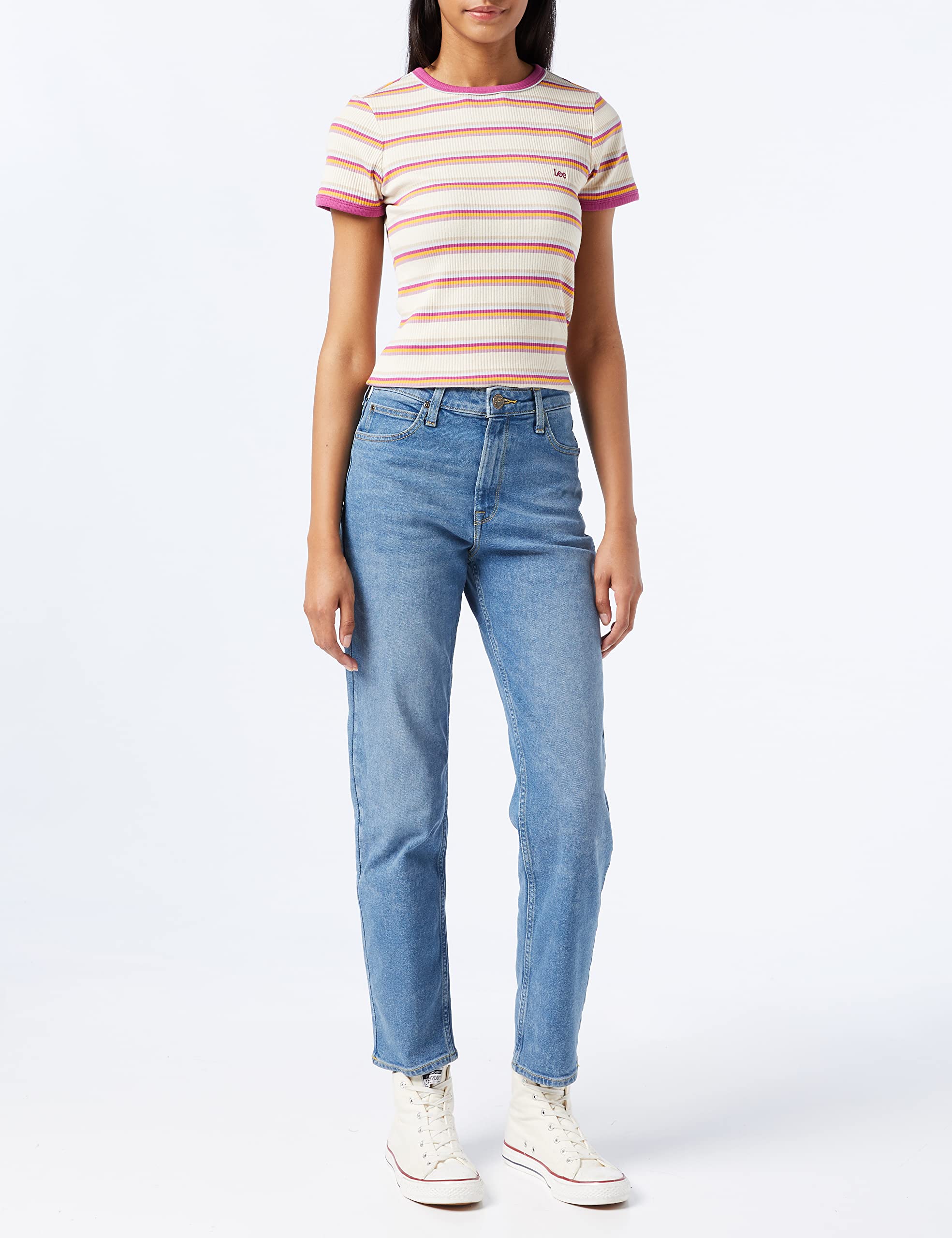 Lee Carol jean femme Light Luna 28W 31L denim