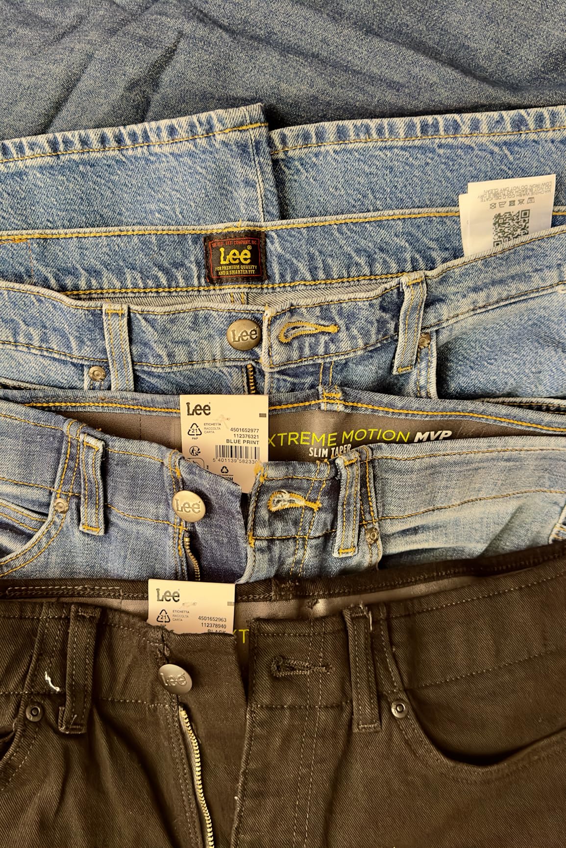Lee West jean homme coupe droite Xion