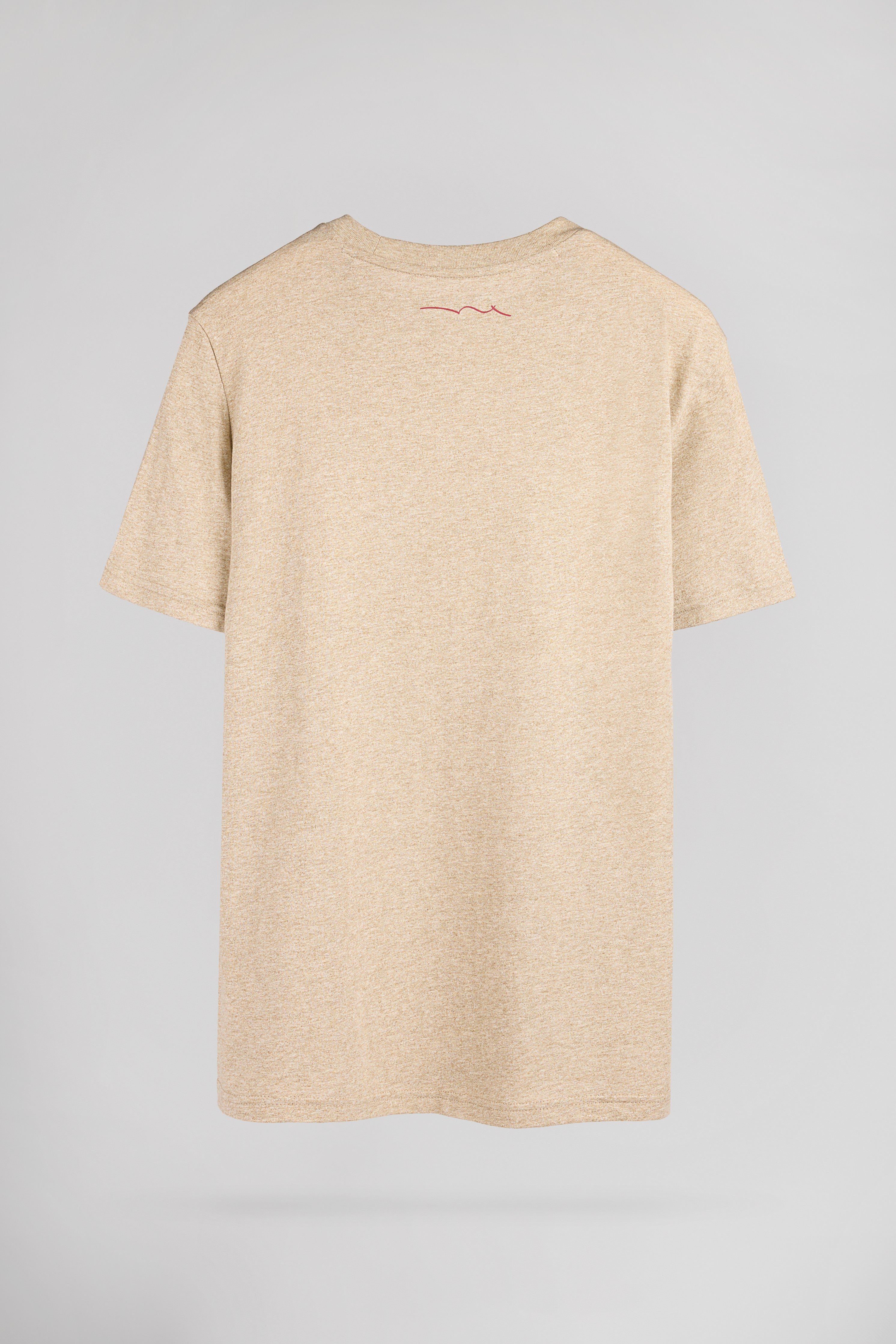 Teddy Smith T-Narvik MC t-shirt homme beige chiné