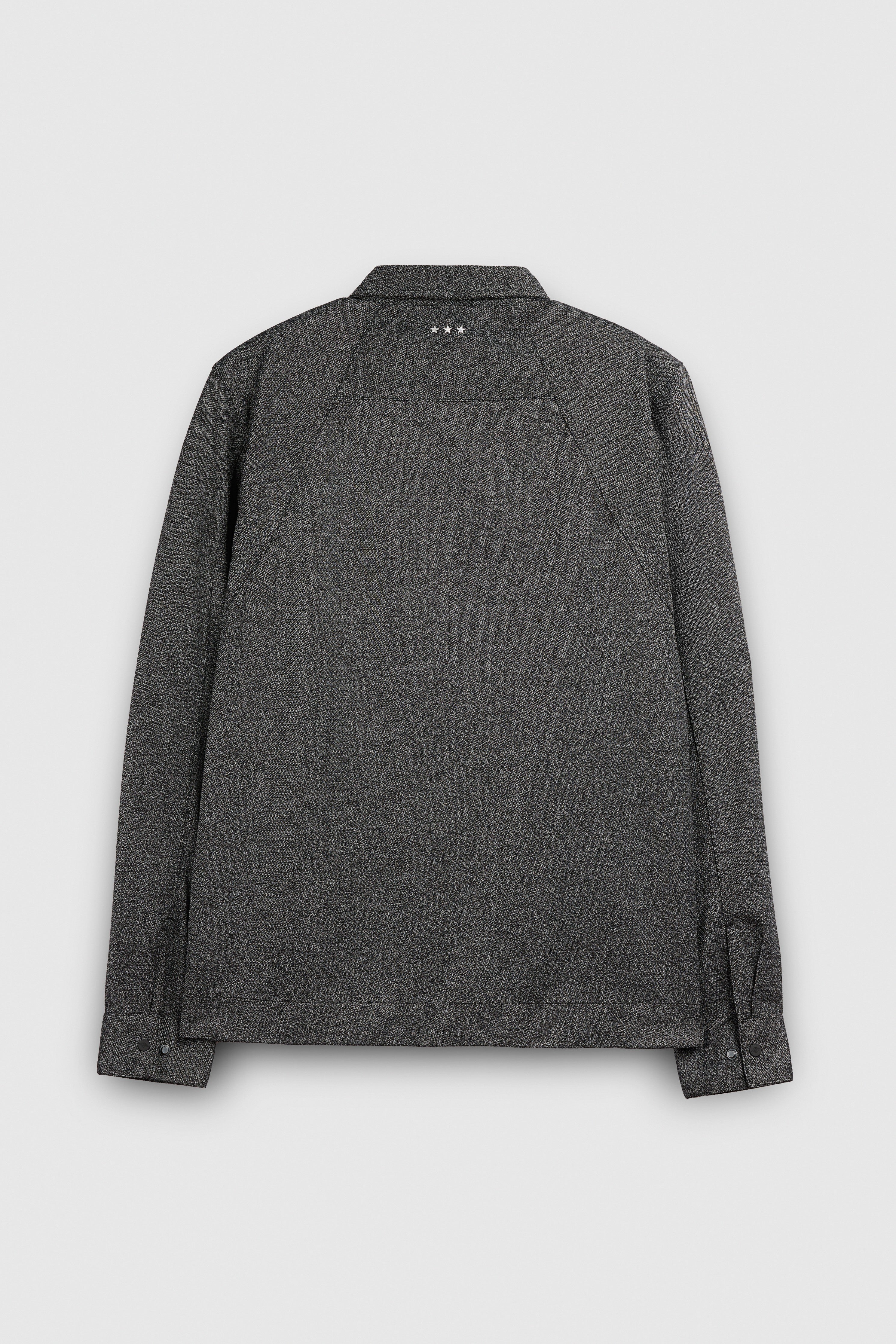 Teddy Smith C-William ML chemise homme noir coupe décontractée