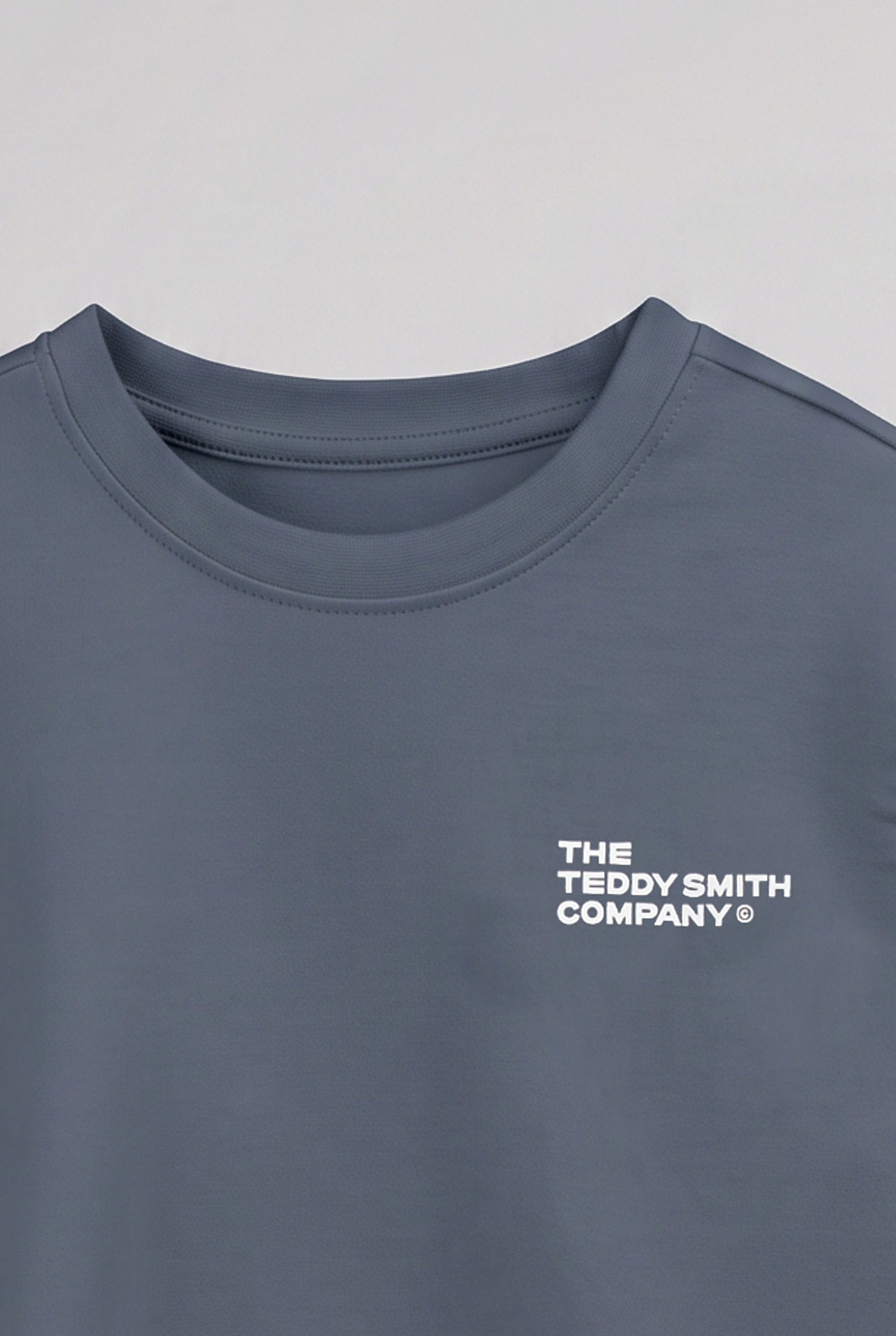 Teddy Smith S-Company RC JR sweat gris météore garçon