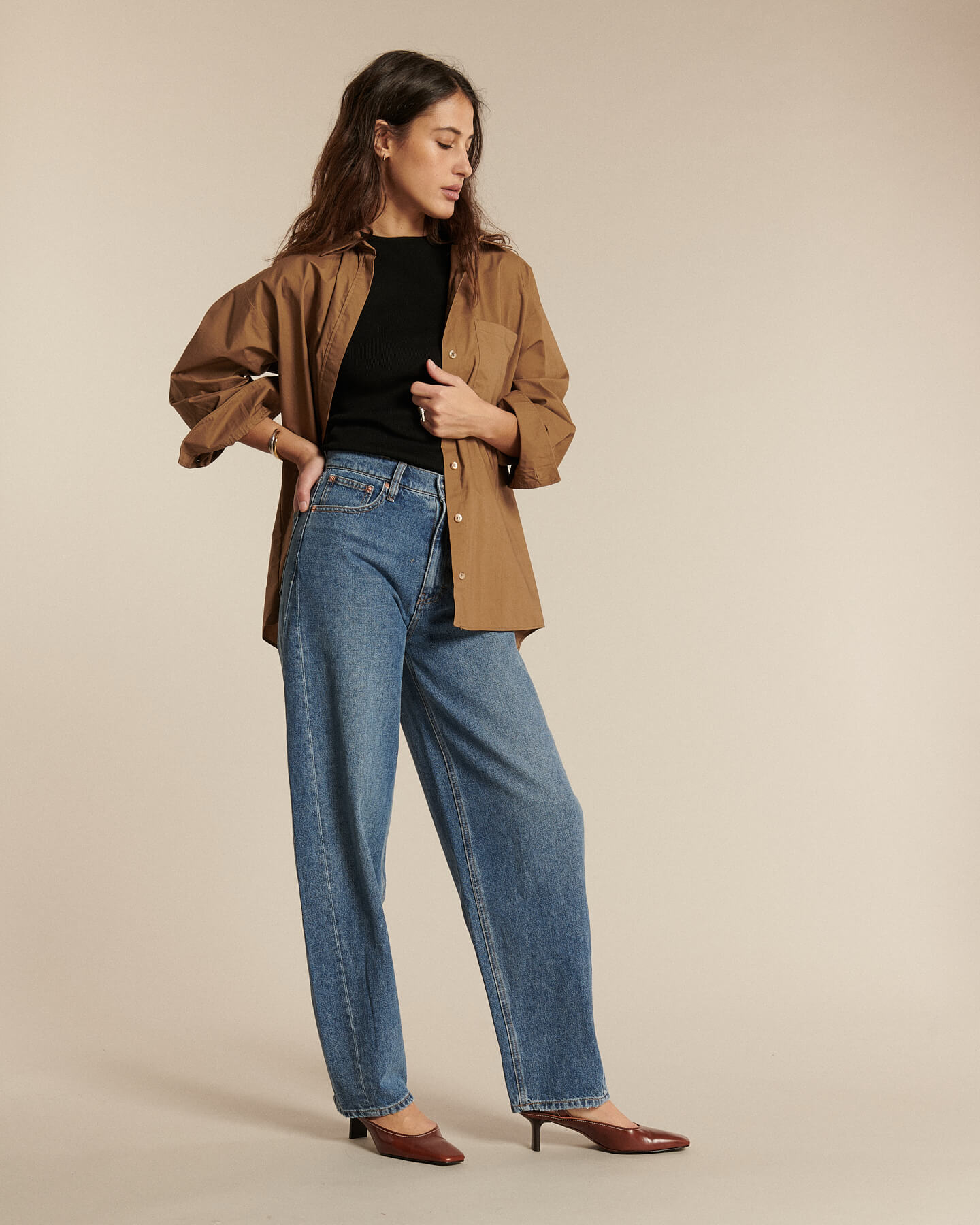 Labdip Osaka Jean Ballon Femme Ash Blue 12,75 oz