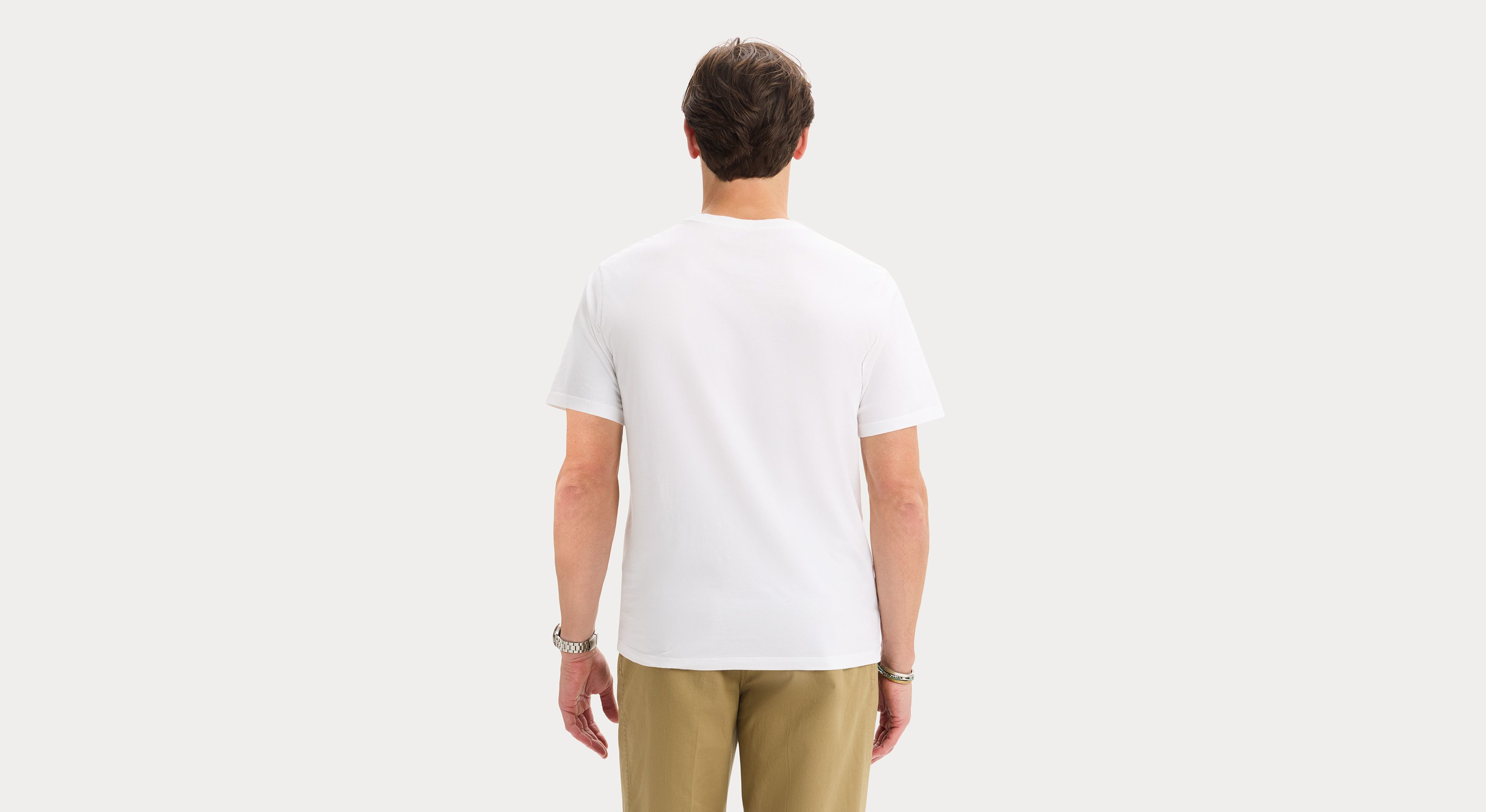 Dockers Graphic Tee t-shirt regular blanc