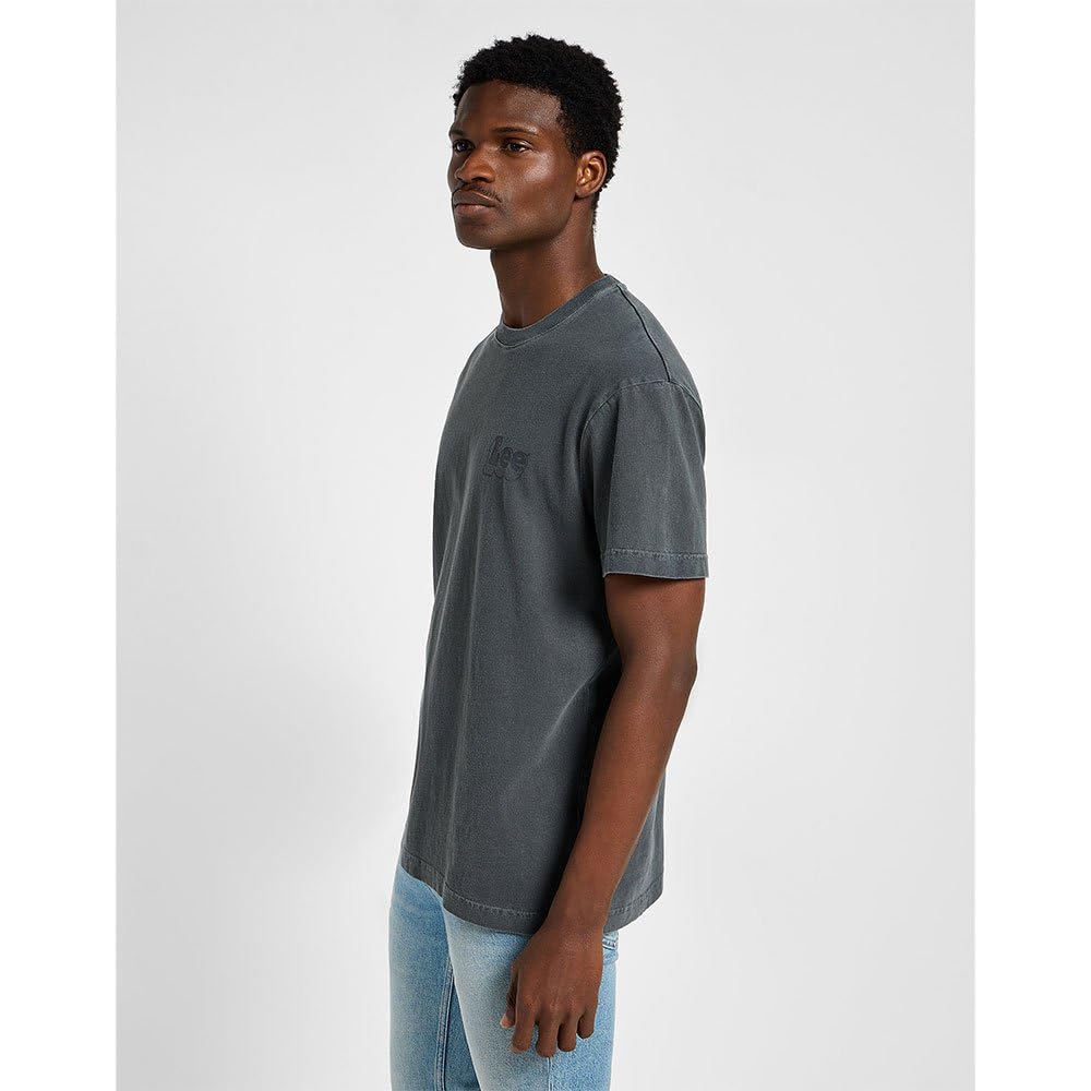 Lee Subtle Relaxed Tee t-shirt homme L écru coton