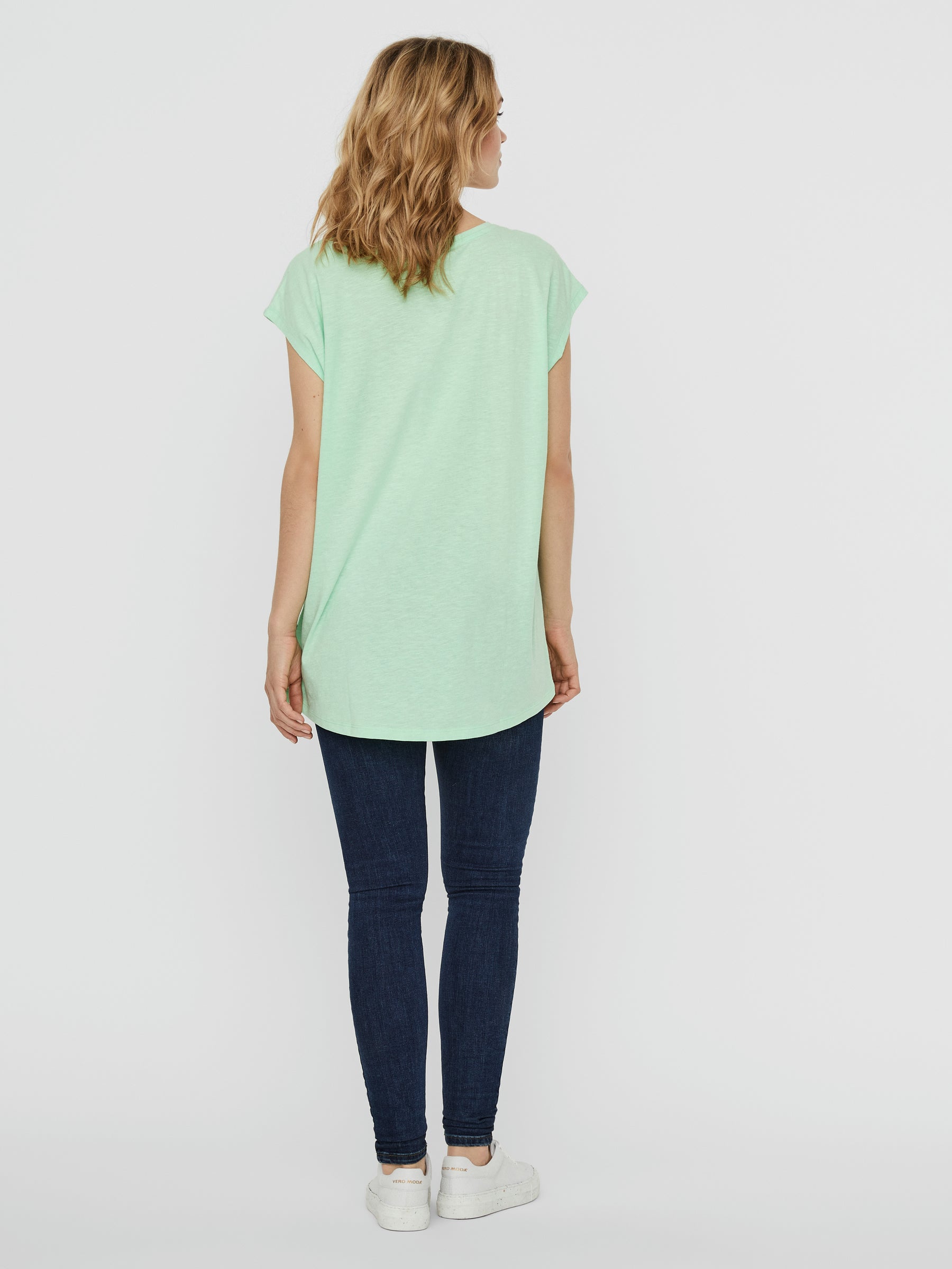 Noisy May t-shirt oversize loose col rond