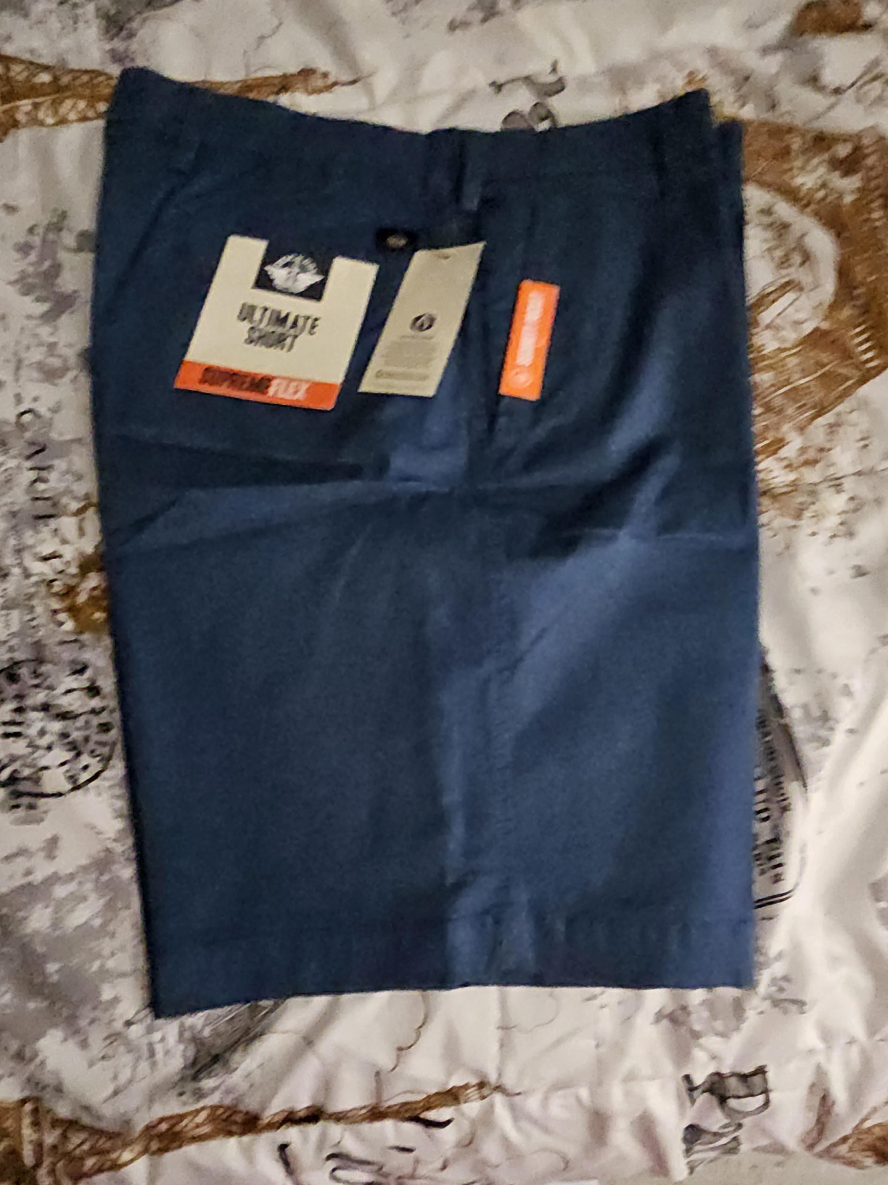 Dockers Ultimate Shorts short homme bleu Pembroke droite