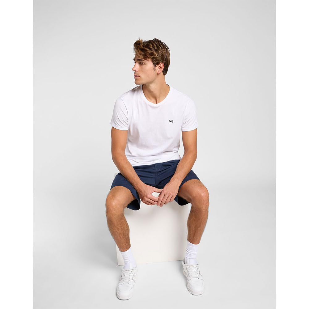 Lee Relaxed Chino Short homme marine 33W décontracté