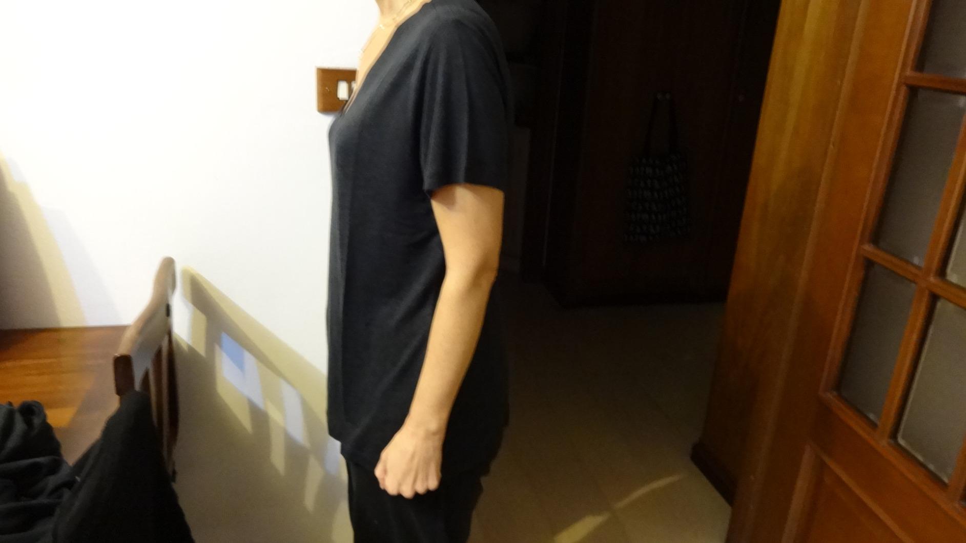 Lee V Neck Tee t-shirt femme col V coton