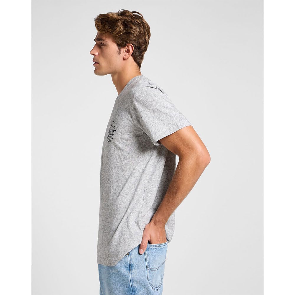 Lee Relaxed Tee t-shirt homme écru coton