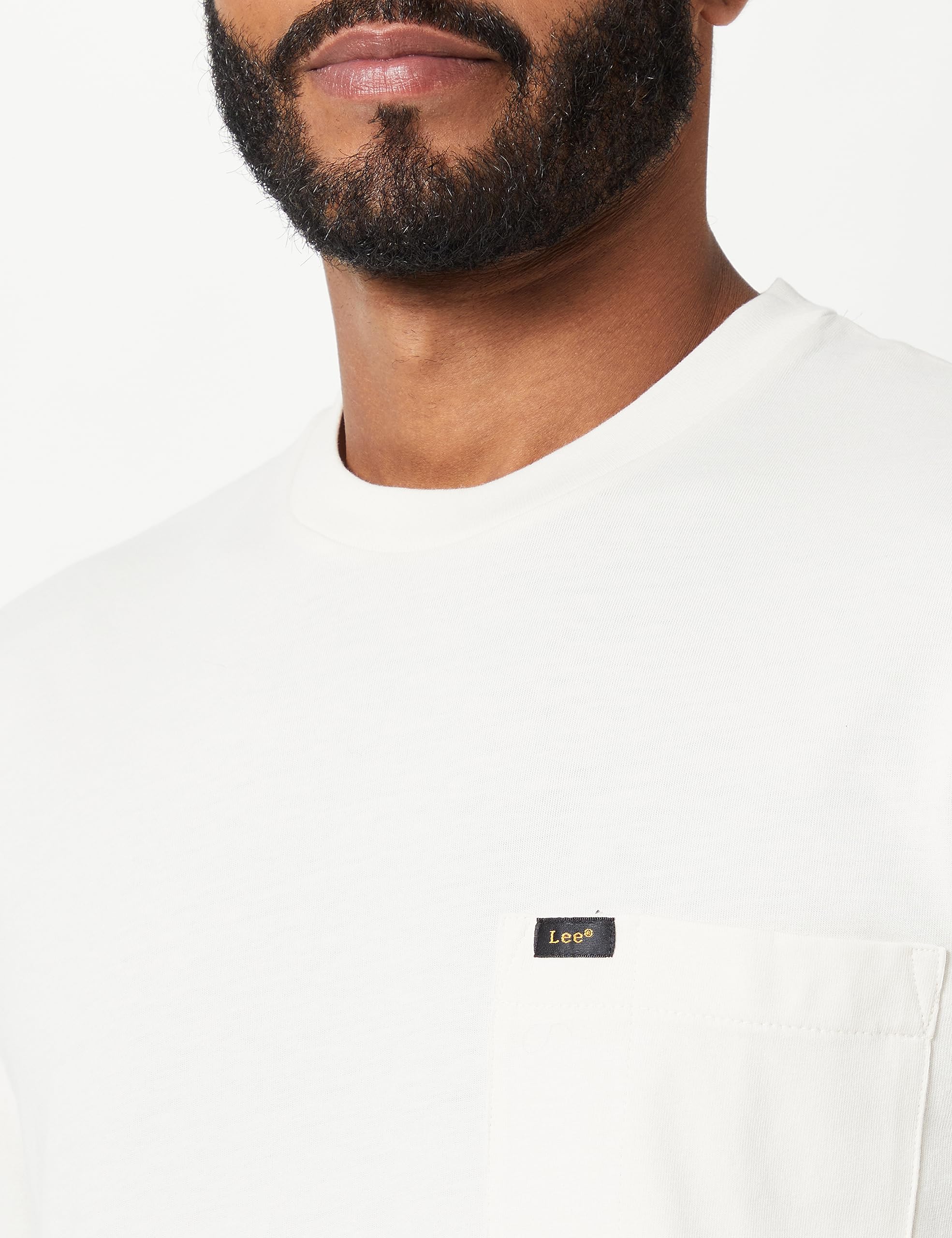 Lee Relaxed Pocket Tee t-shirt homme M écru