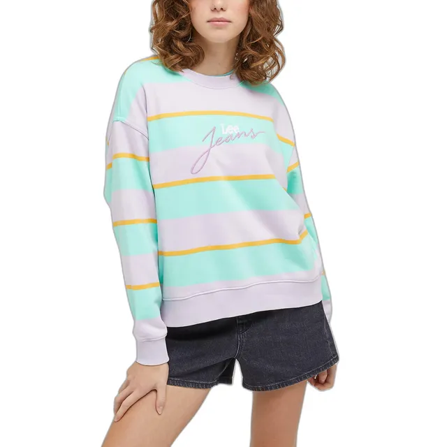 Lee Acid sweat-shirt femme rose XXL molleton