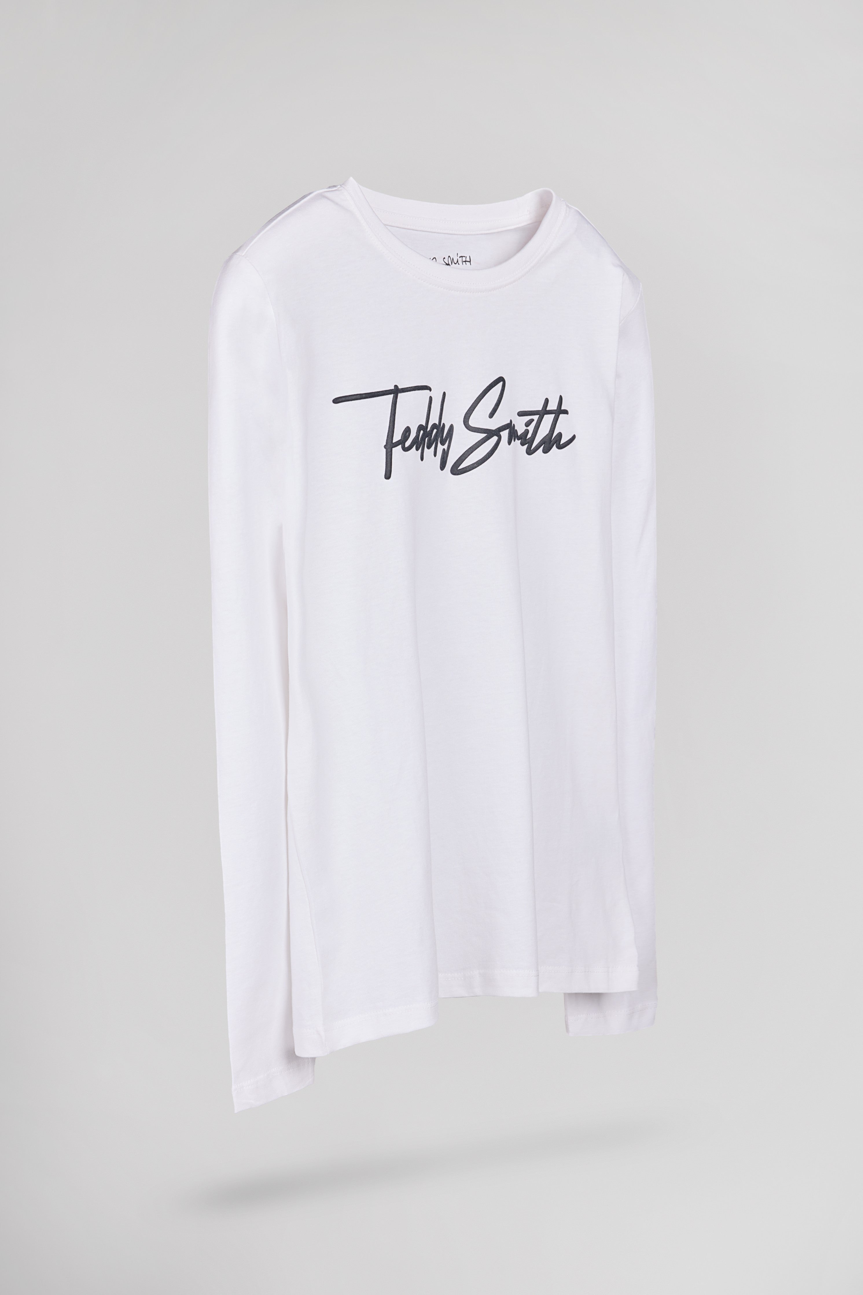 Teddy Smith Evan ML JR t-shirt blanc manches longues