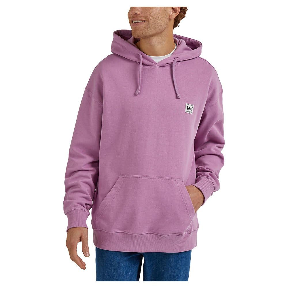 Lee Core Loose sweat capuche homme pansy molleton