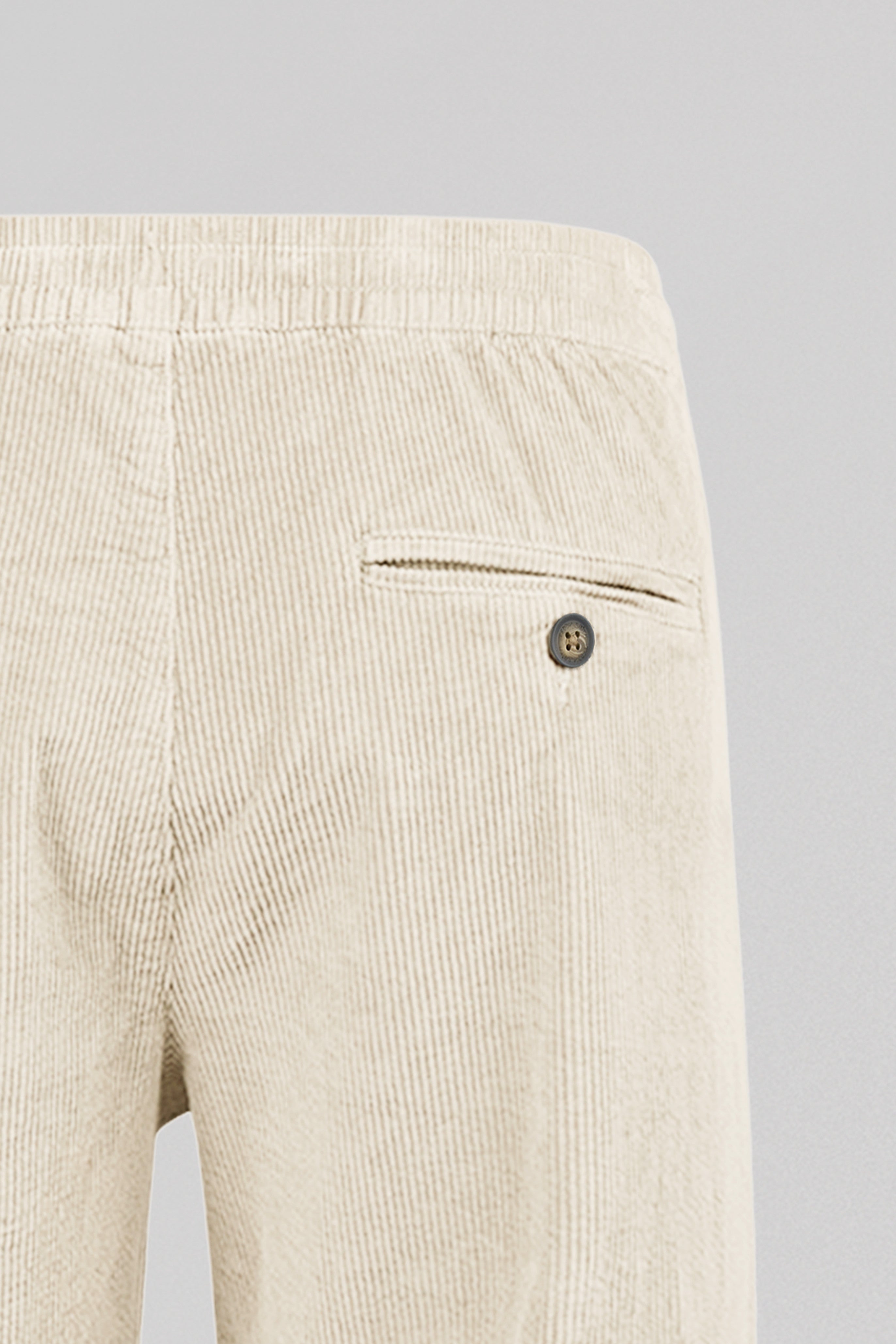 Teddy Smith Pywan 20 pantalon velours cream relaxed