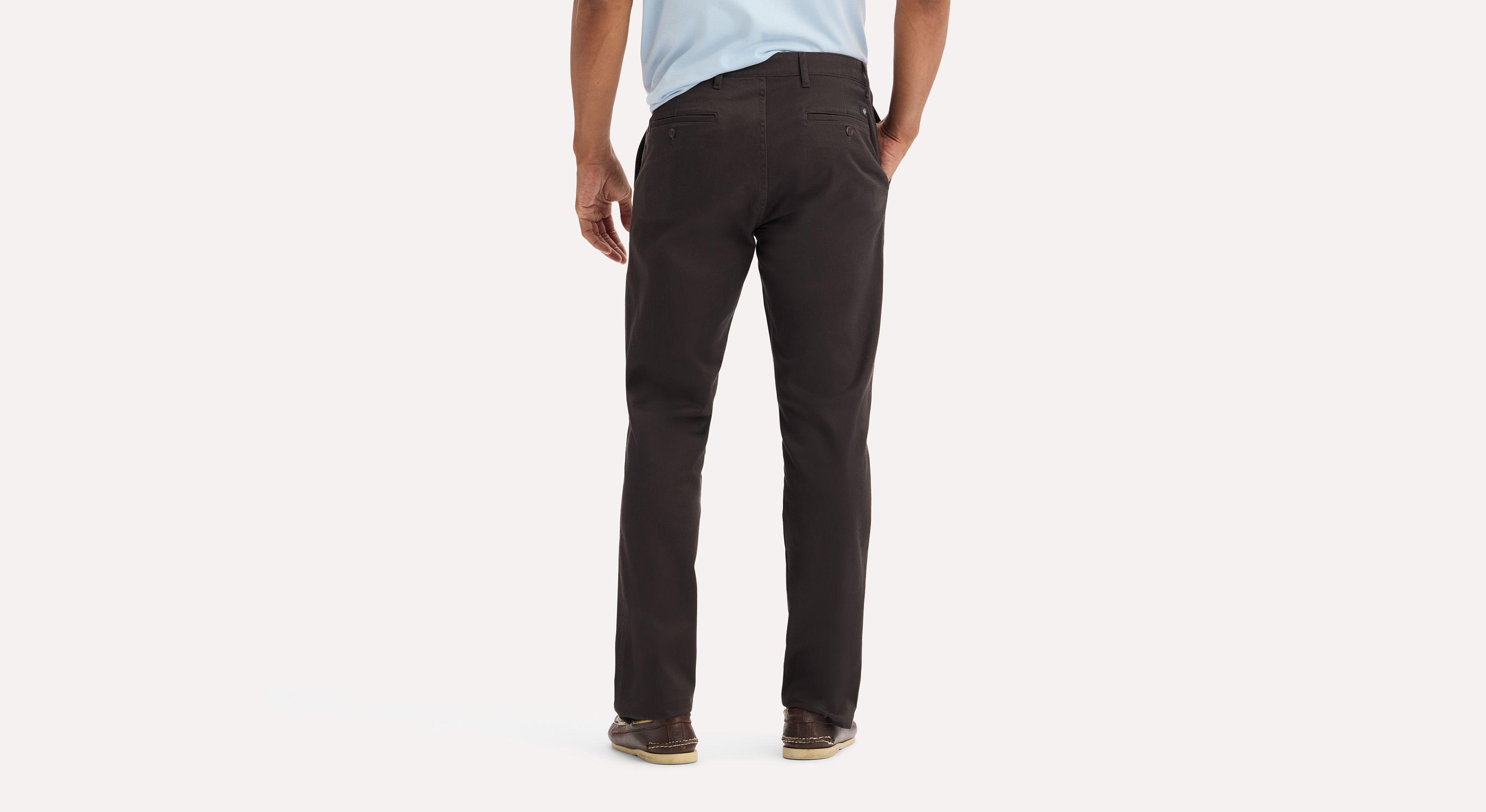 Dockers Original Slim Fit pantalon chino marron réglisse stretch