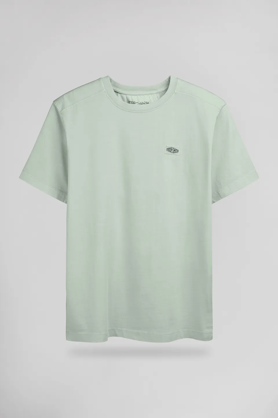 Teddy Smith T-Nateo MC t-shirt ample vert sauge