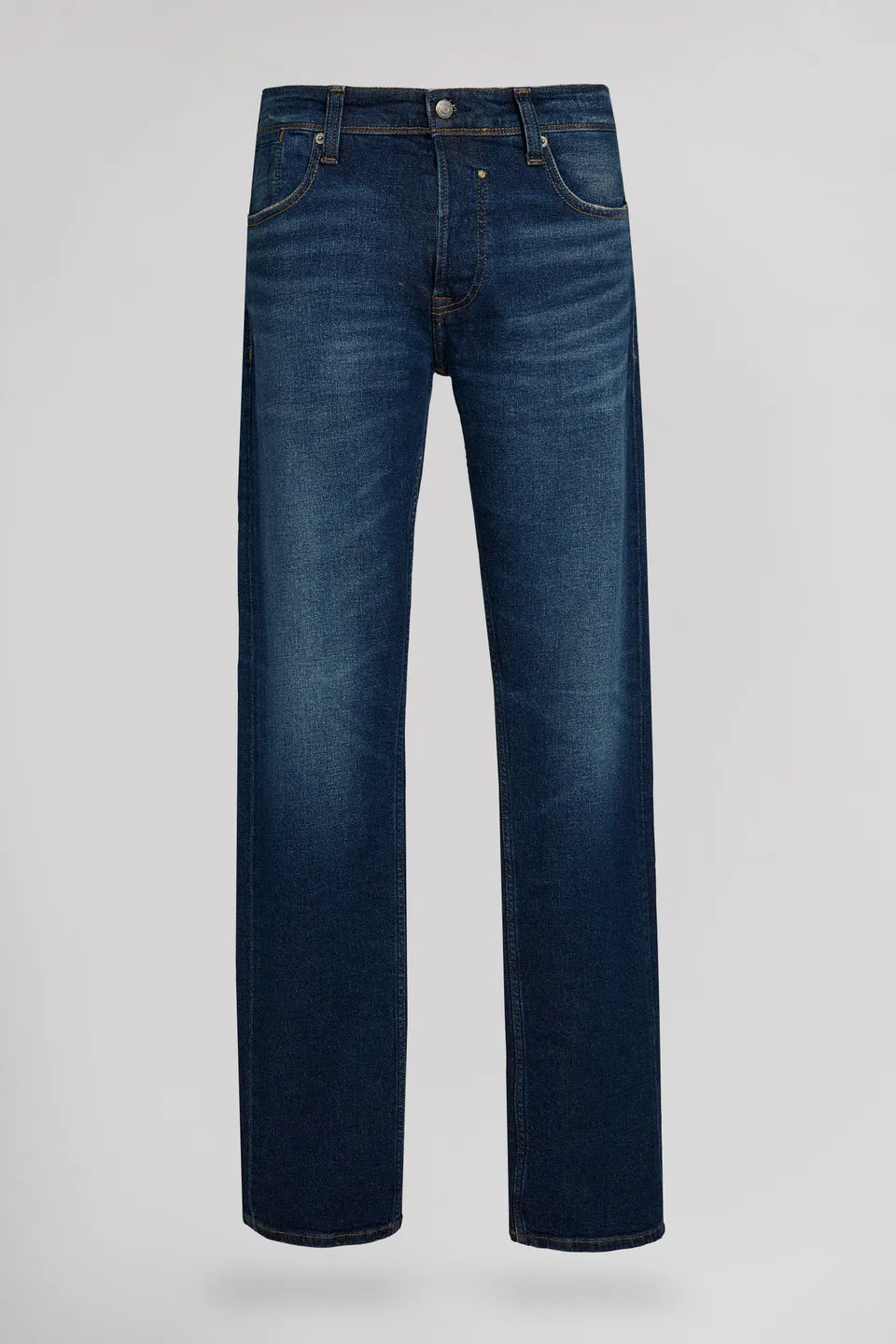 Teddy Smith Reg L34 jean droit dark blue stone homme