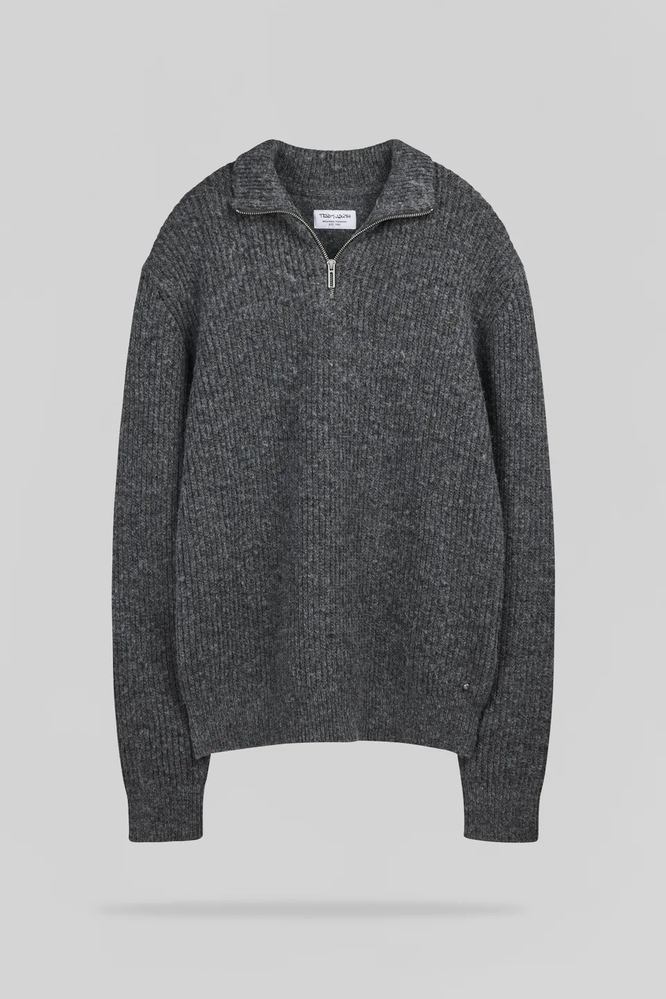 Teddy Smith P-Clayton pull col camionneur melange black