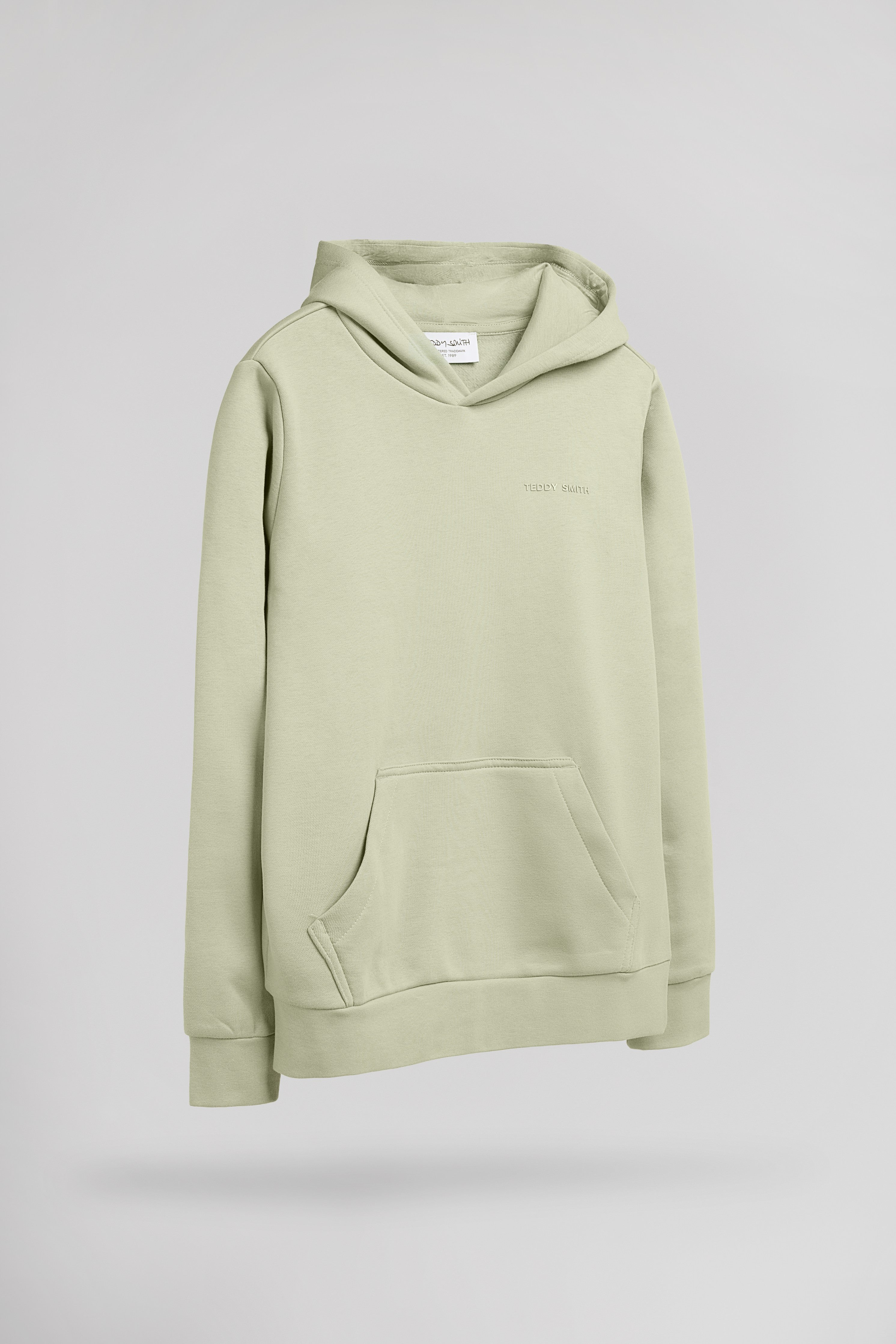 Teddy Smith S-Nark Hoody sweat capuche vert sauge enfant