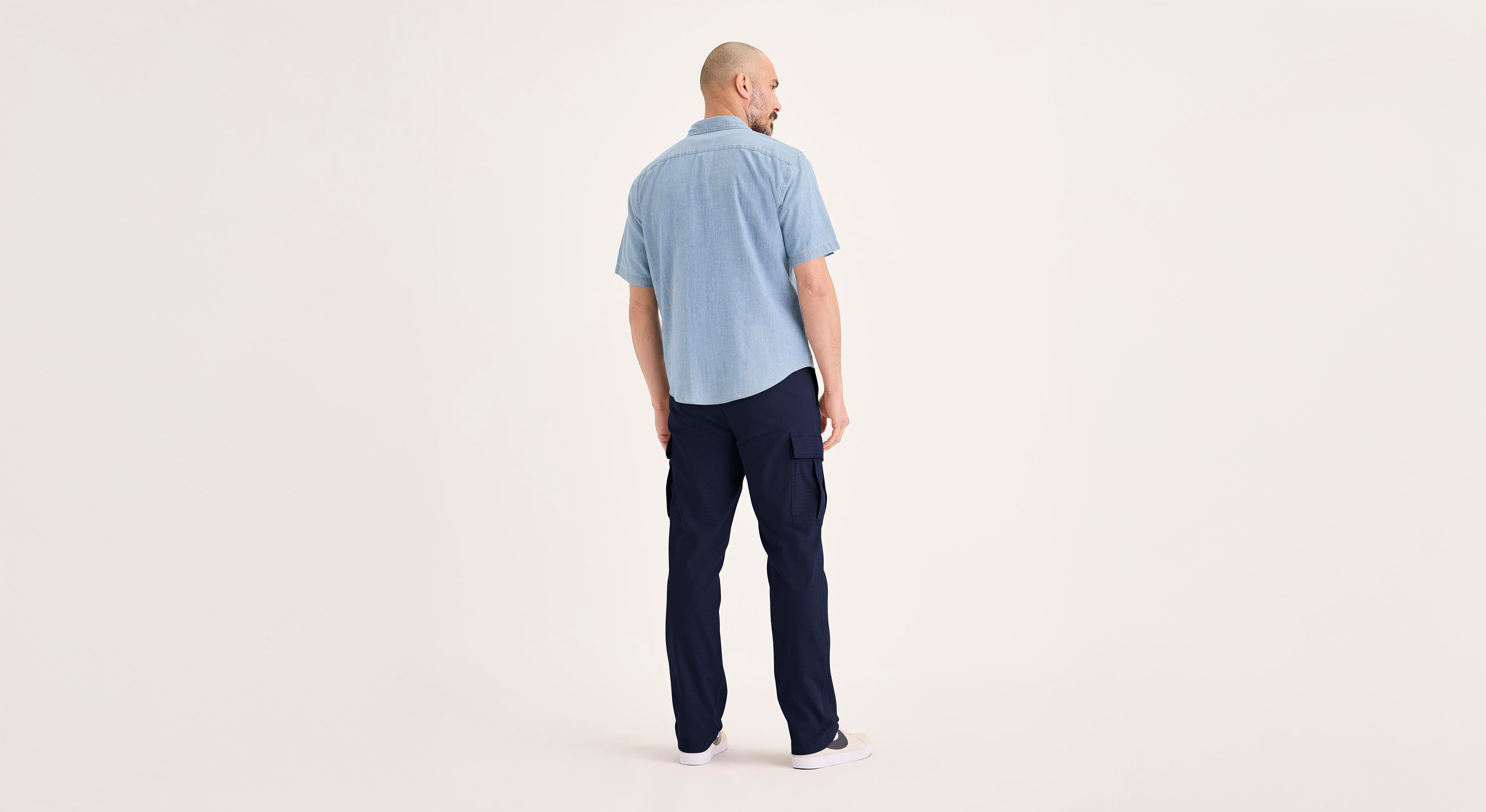 Dockers Utility Cargo pantalon droit bleu marine