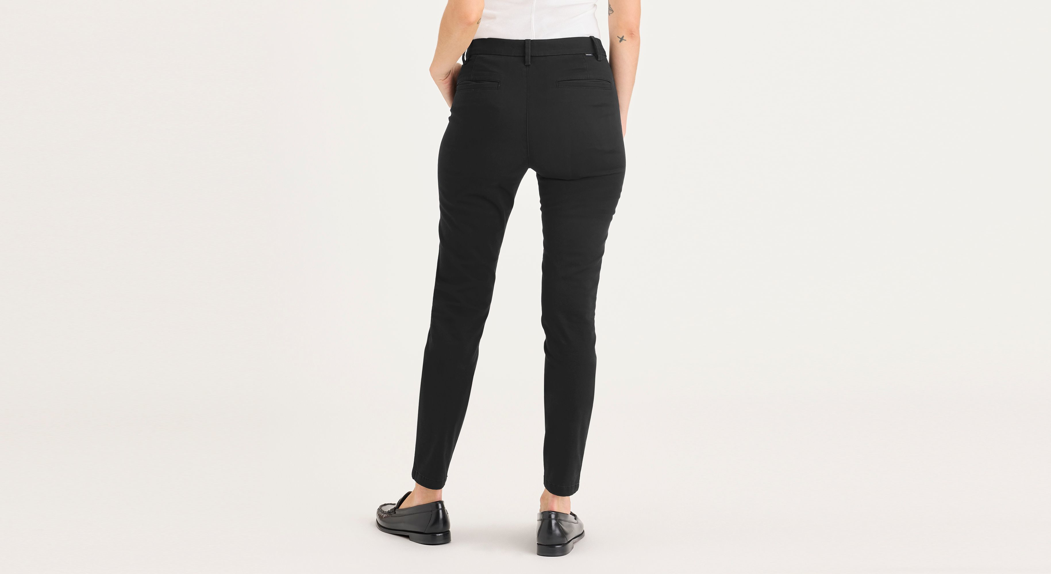 Dockers Weekend chino femme noir skinny stretch