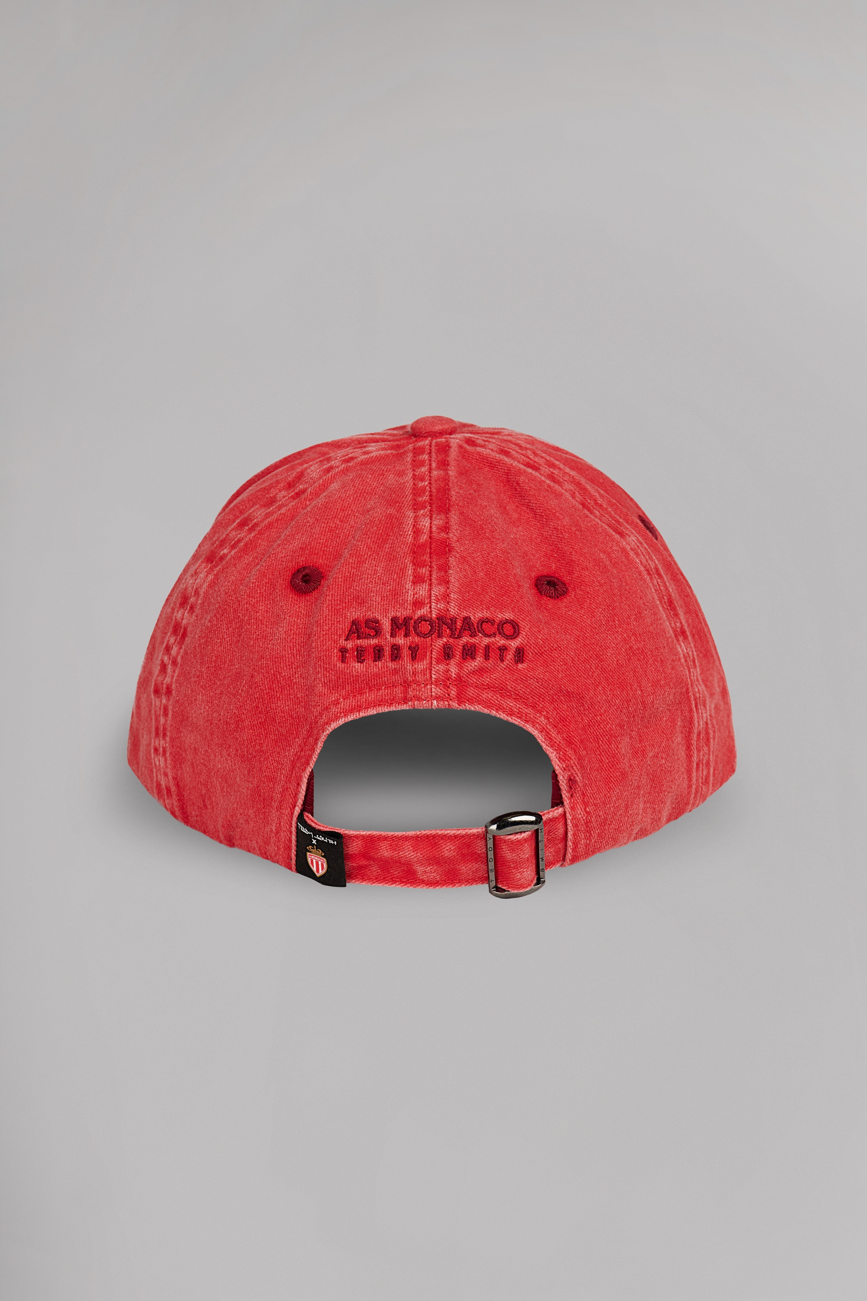 Teddy Smith C-Cap Monaco casquette rouge coton brodée