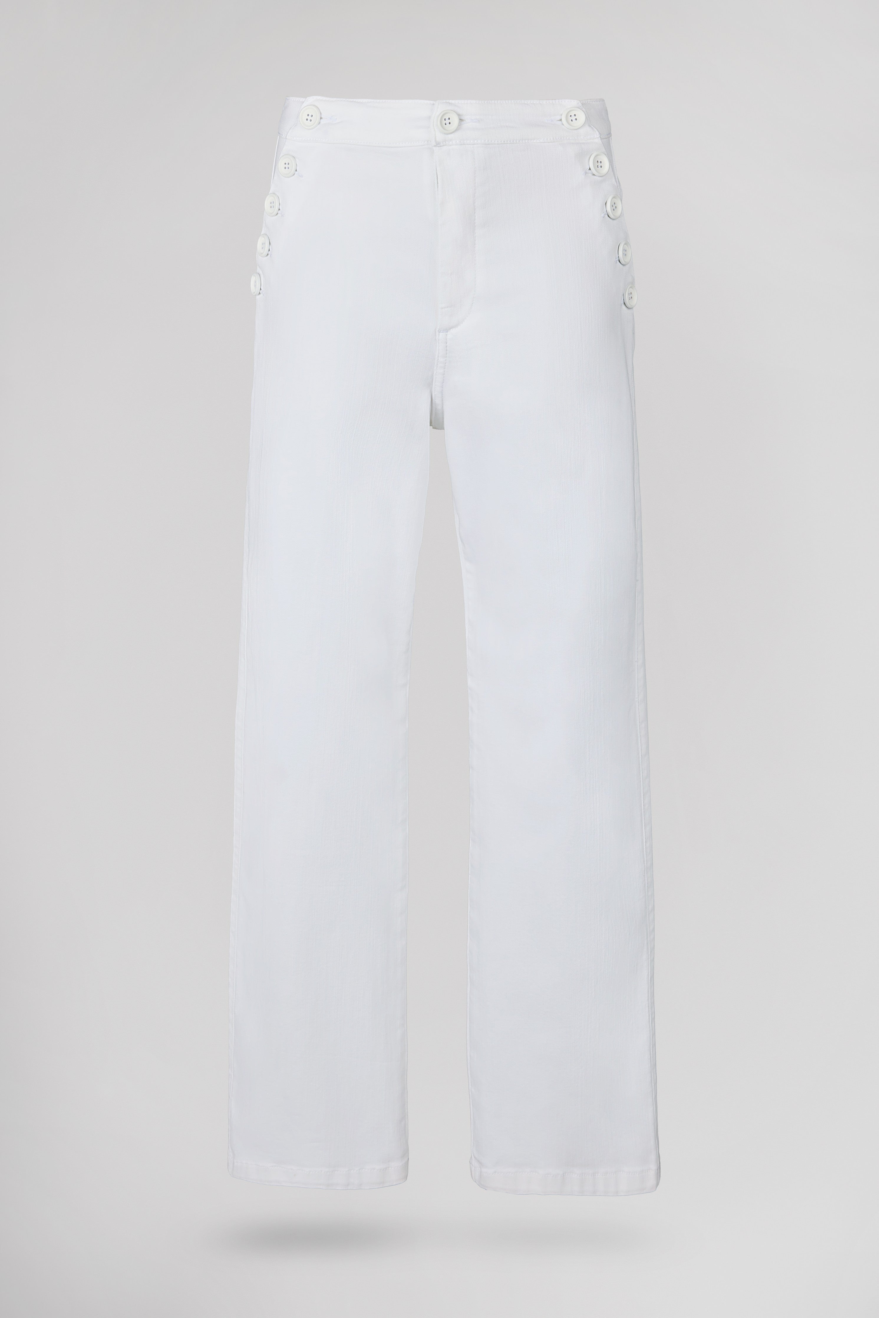 Teddy Smith P-Marina White jean large femme blanc taille haute
