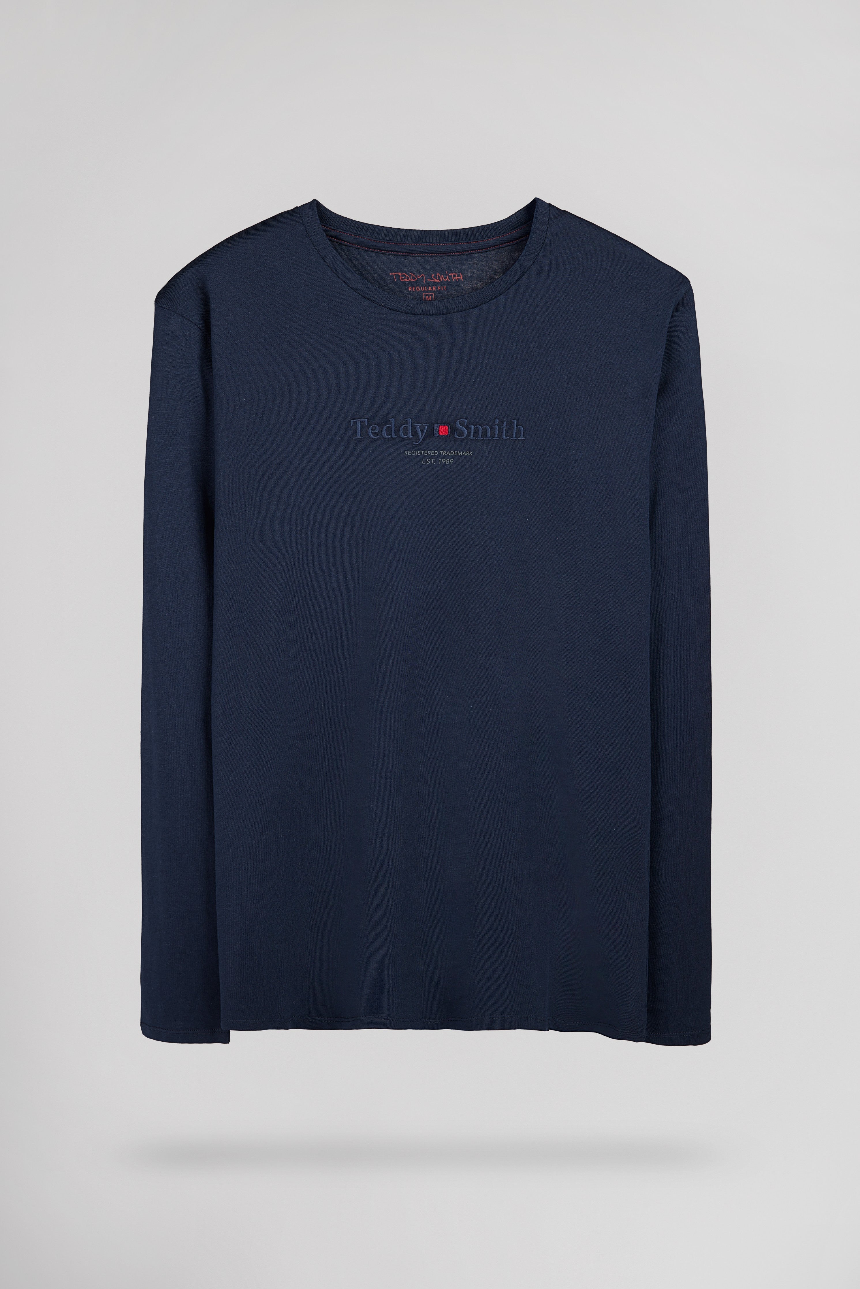Teddy Smith T-Jim ML t-shirt manches longues navy coton
