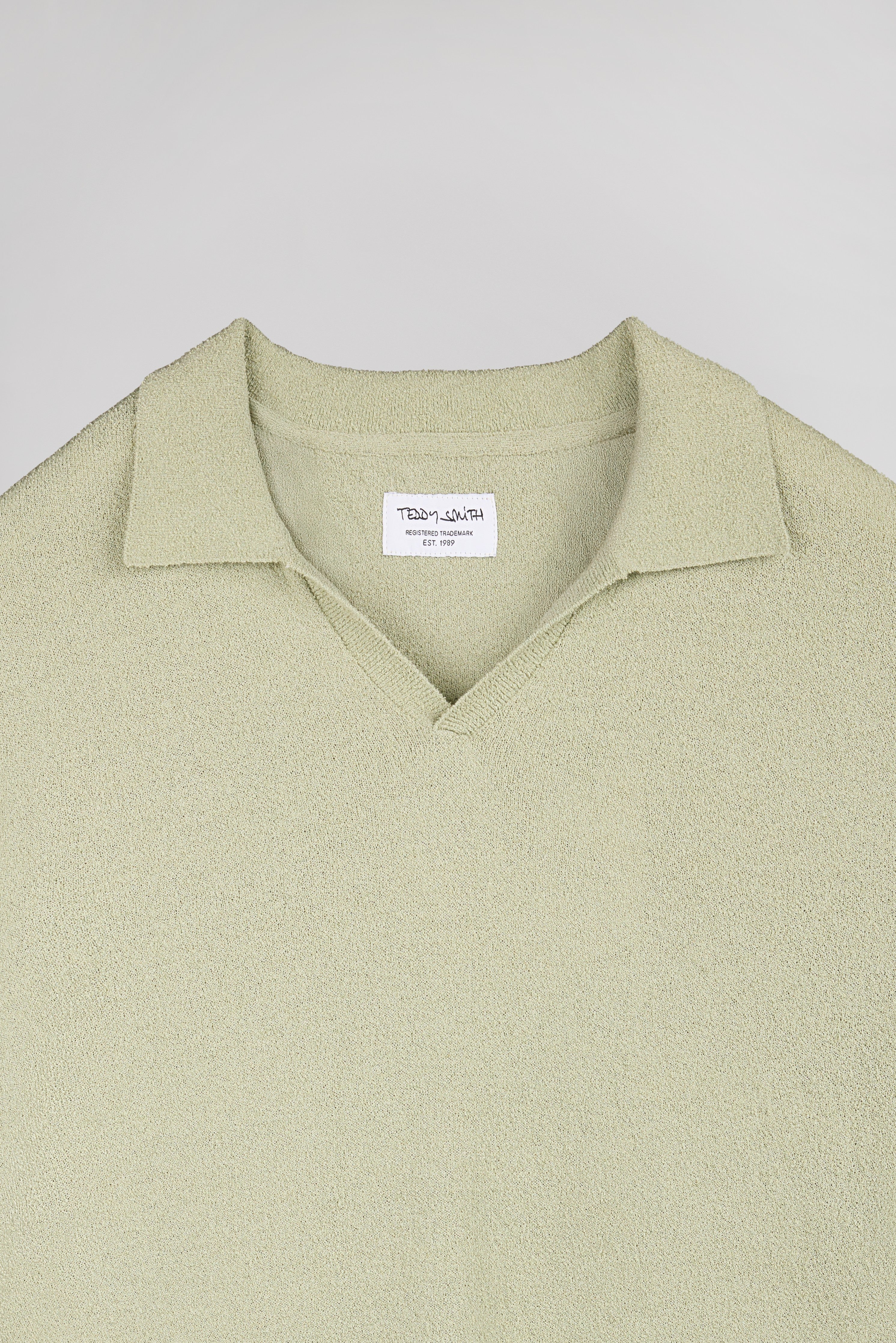 Teddy Smith P-Drago polo vert sauge homme coton